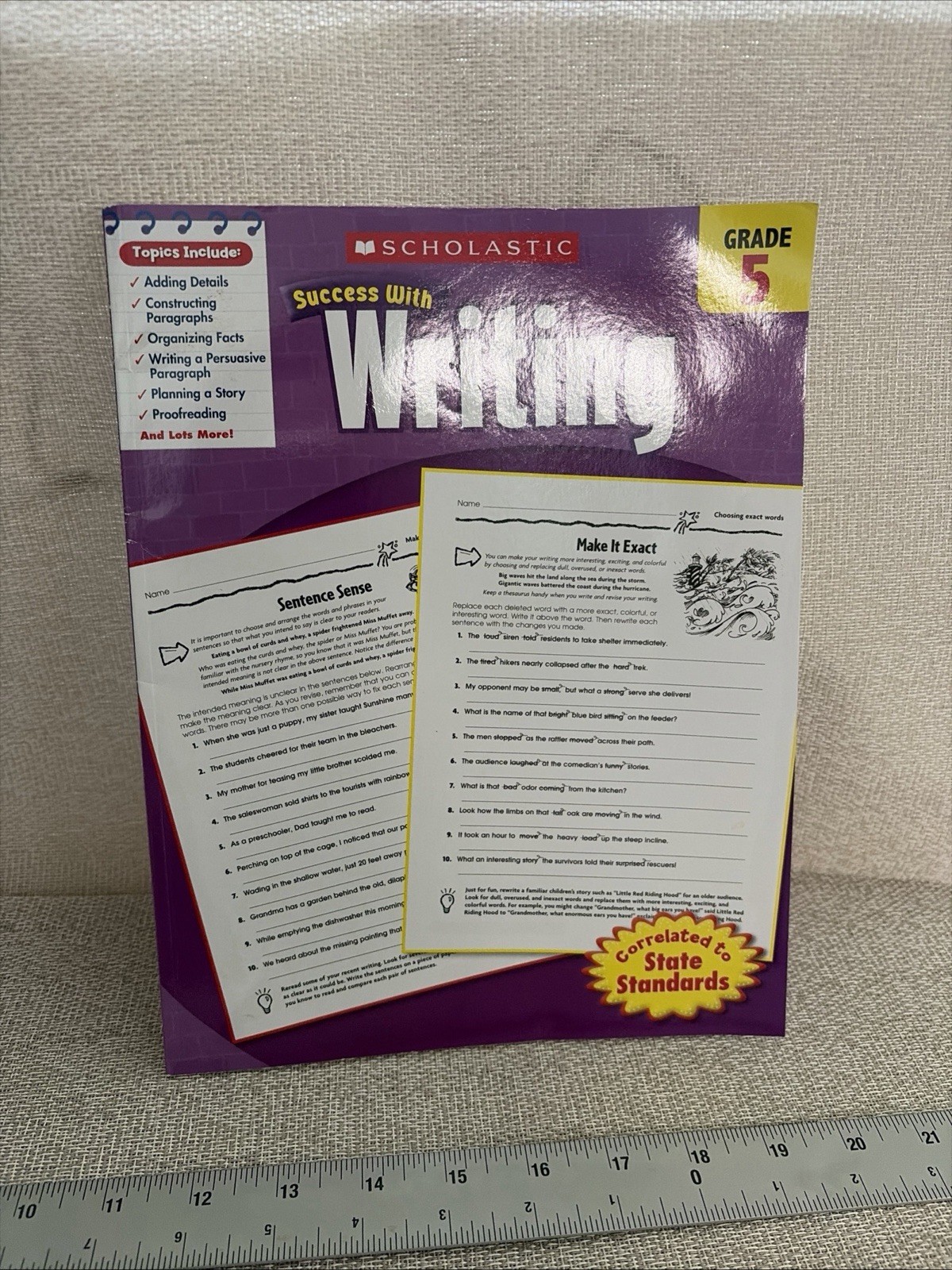 Scholastic Success with Writing Grade 5 by Inc. Staff Scholastic (2010)