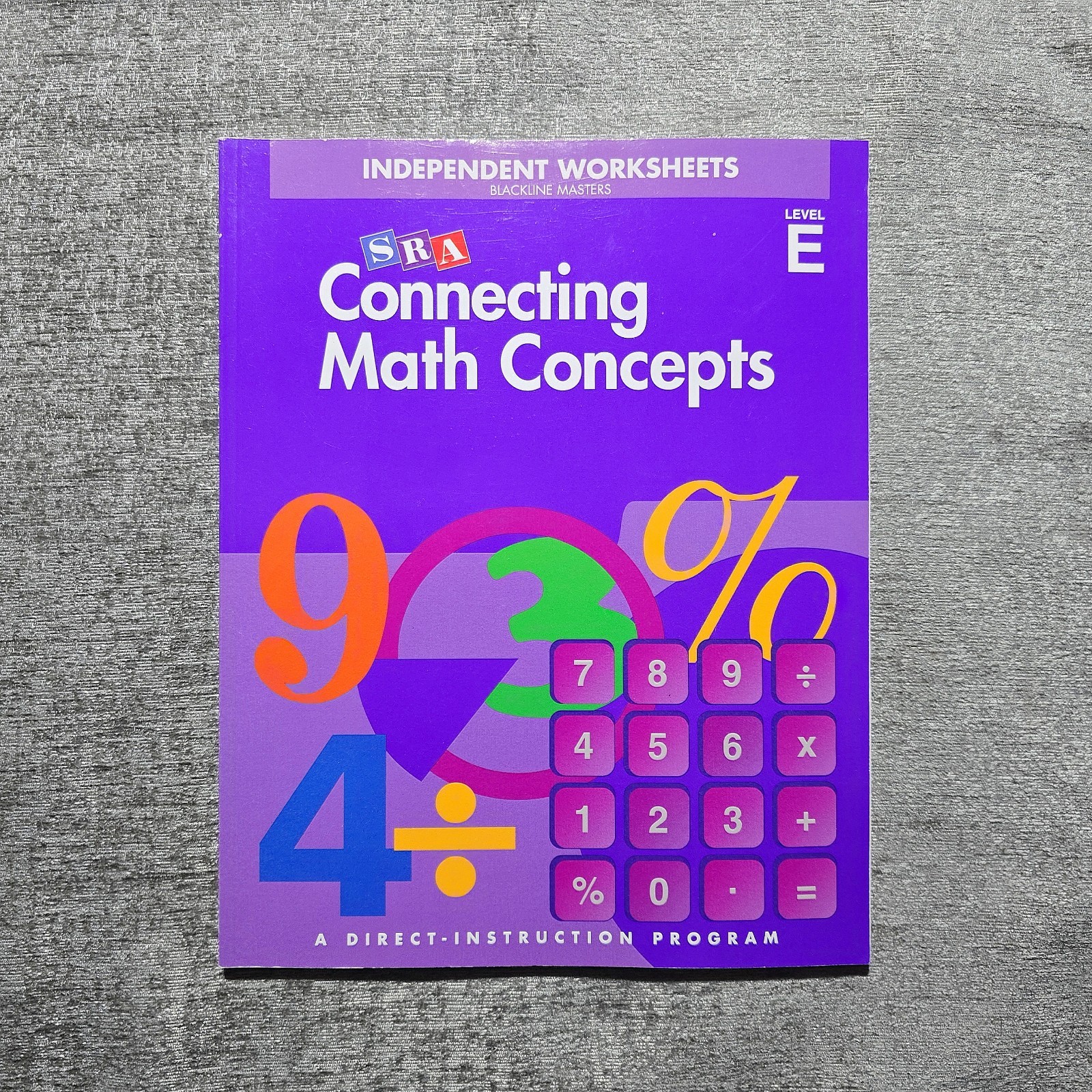 SRA Connecting Math Concepts | LEVEL C | – Worksheets Blackline Masters Workbook