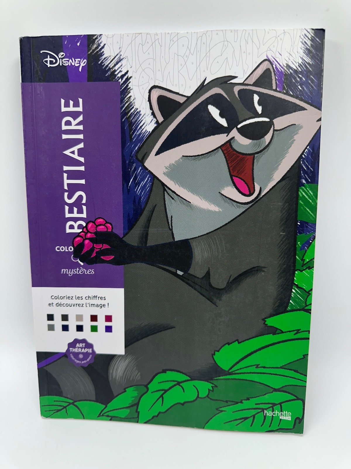 Coloriages Mysteres Disney – Bestiaire by Alexandre Karam Hachette Heros