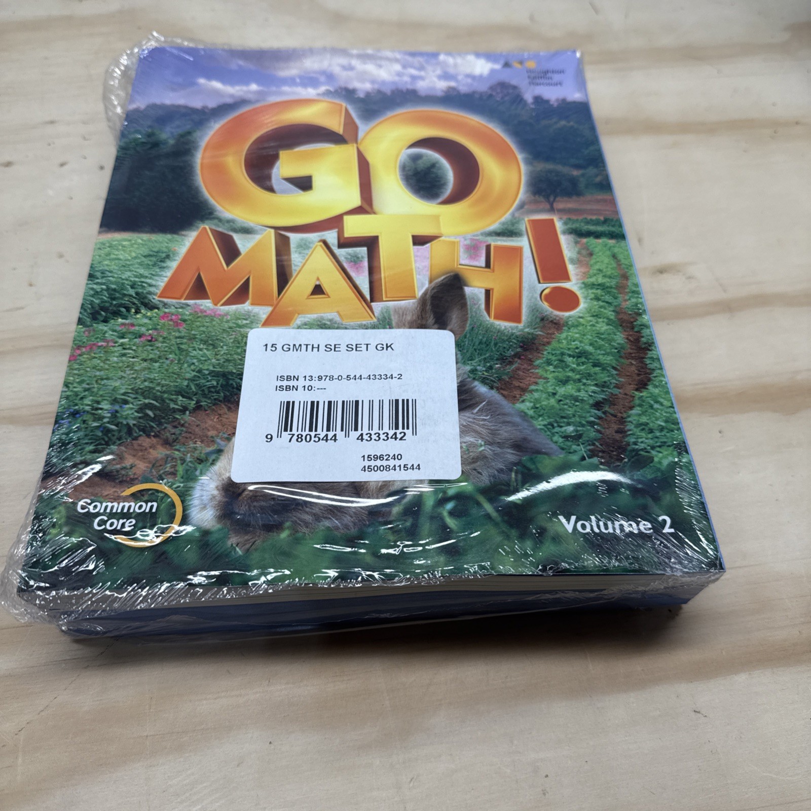 NEW – HMH Go Math! Kindergarten Student Edition Volume 1 & 2