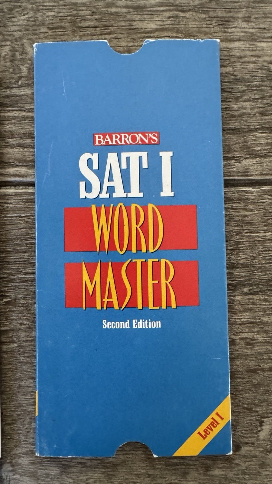 Barron’s SAT I Word Master Level I Vocabulary Flashcards Set, Second Edition