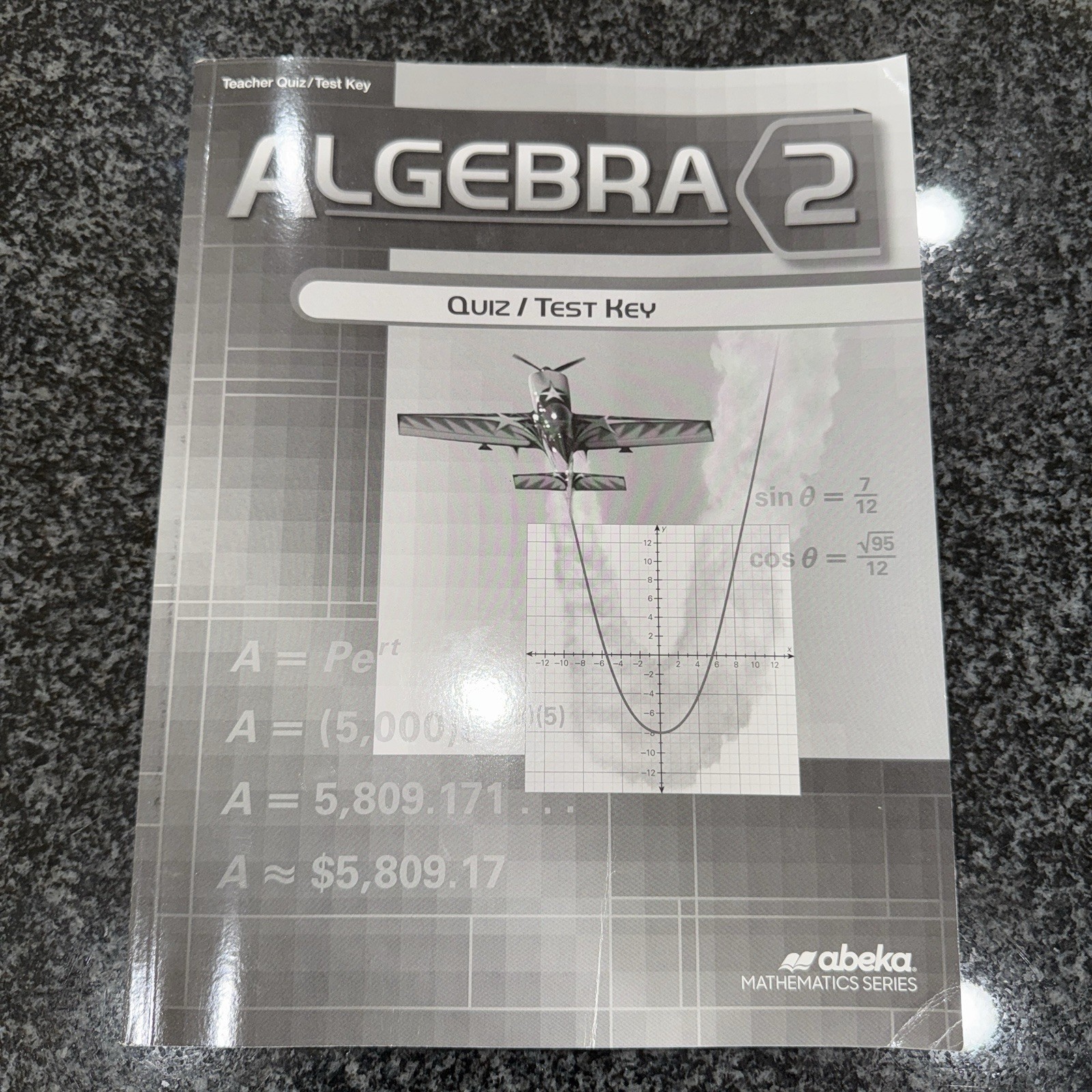 Abeka Algebra 2 Book Set Textbook Student Teacher Solution Quiz Test Manual