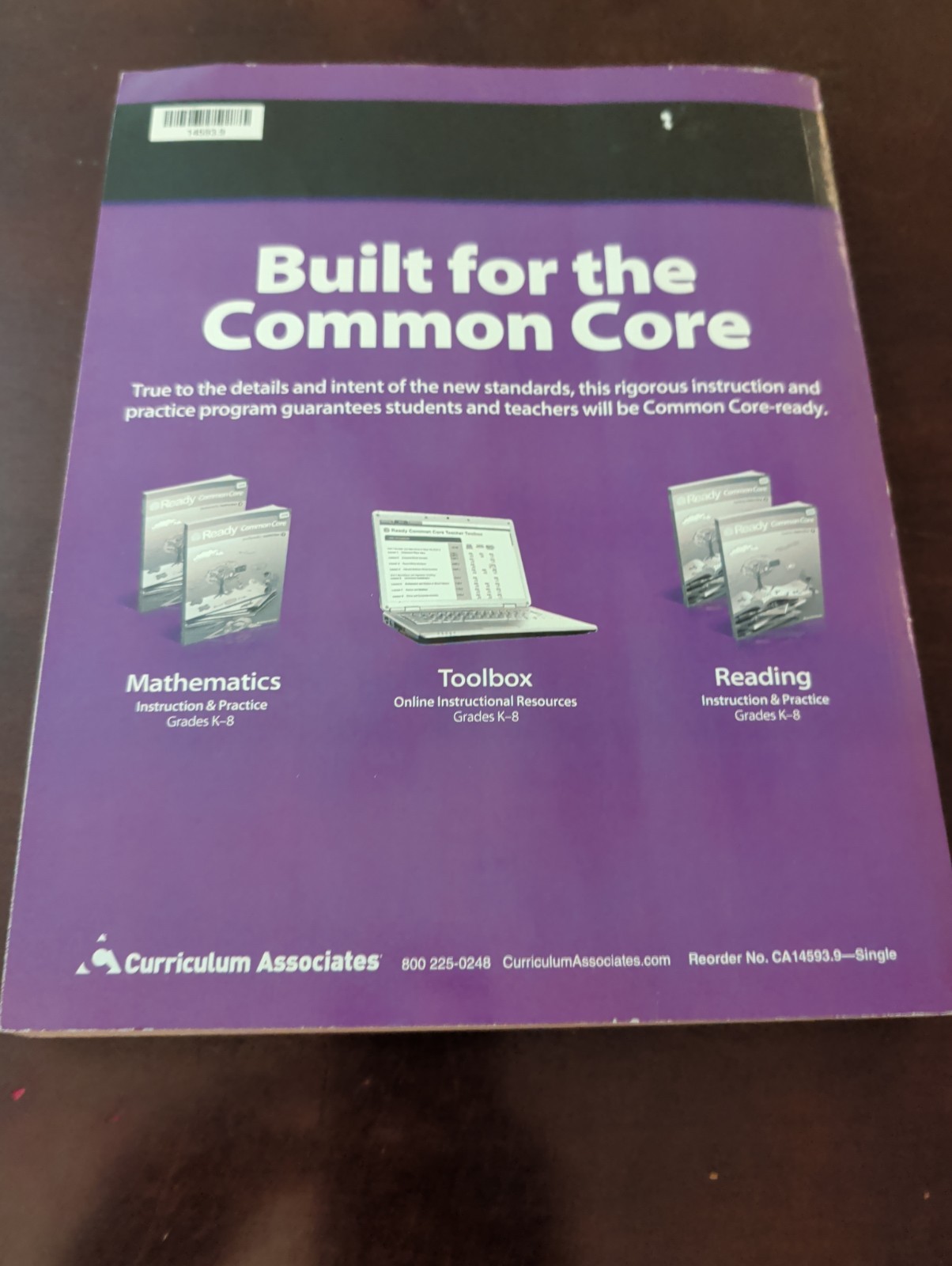 READY COMMON CORE 2014, MATHEMATICS TEACHER RESOURCE BOOK