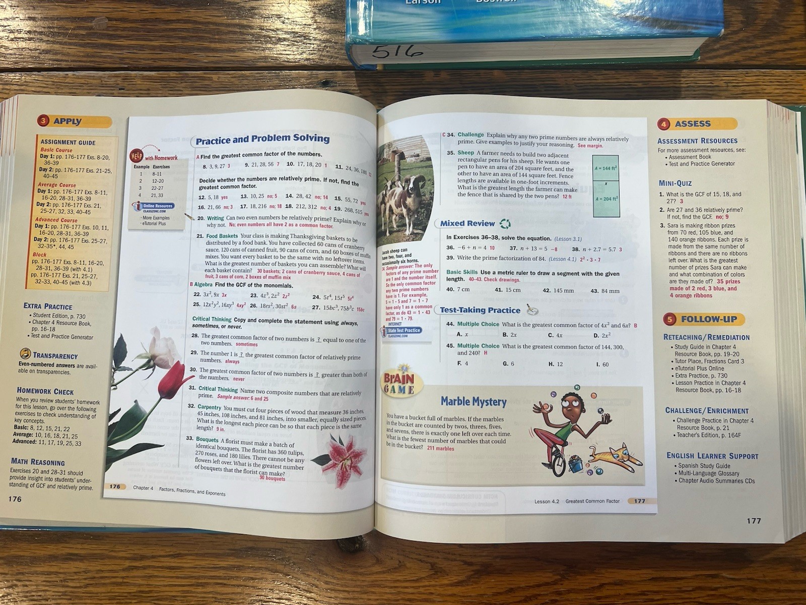 McDougal Littell MiddleSchool Math Course3 SET Textbook, Teacher Book, Solutions