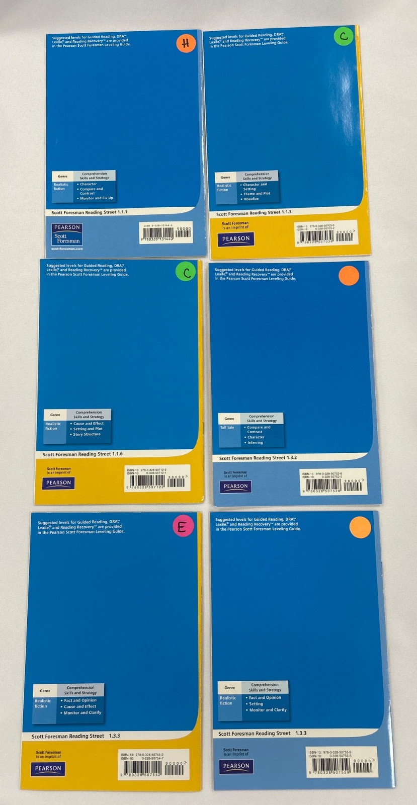 Pearson 1st Grade Early Reader Classroom Bundle (16 Titles / 77 Total books)