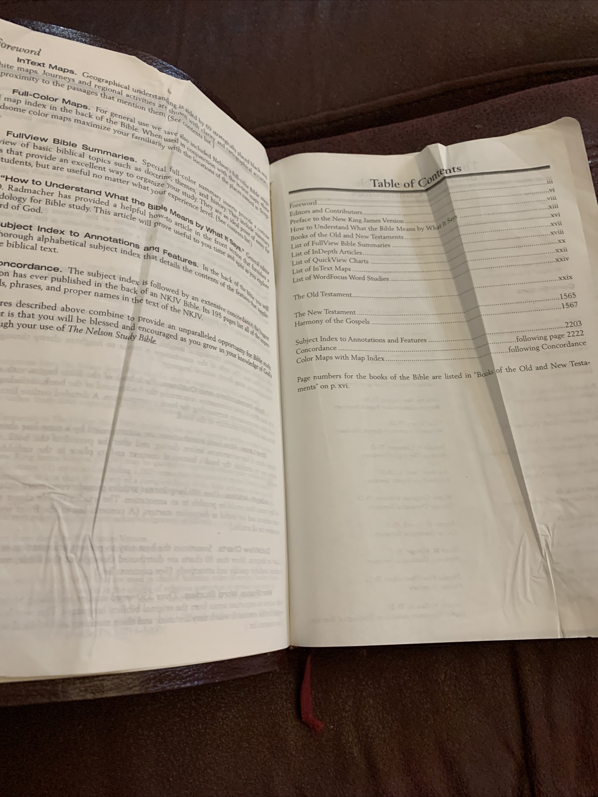 The Nelson Study Bible Complete Study System Leather Bonded NKJV 2885BG 1997