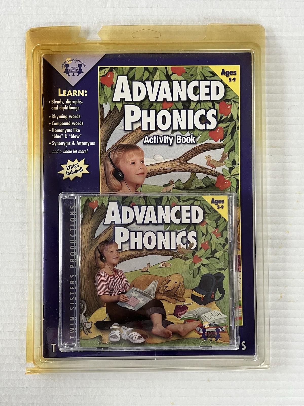 Advanced Phonics Activity Book Growing Minds With Music Ages 5-9