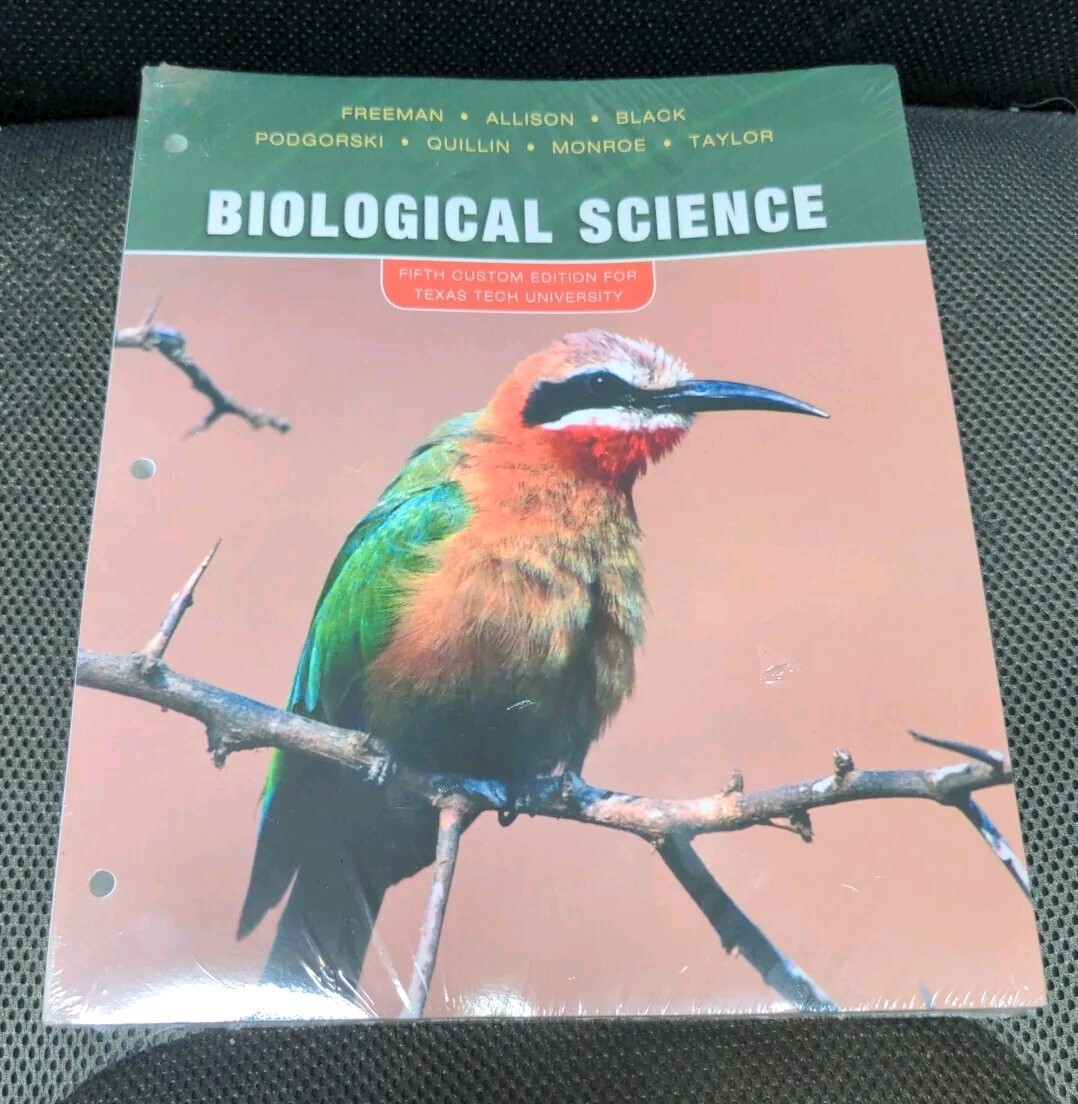 Biological Science Fifth Custom Edition For Texas Tech University 9781323435809