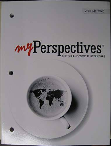 MYPERSPECTIVES ENGLISH LANGUAGE ARTS 2017 STUDENT EDITION GRADE 12 V – GOOD