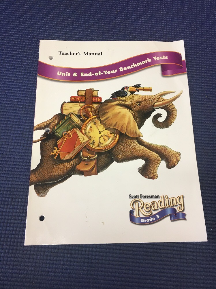 M38- Scott Foresman Reading Unit and End-fo-Year Benchmark Tests – Teacher’s Man