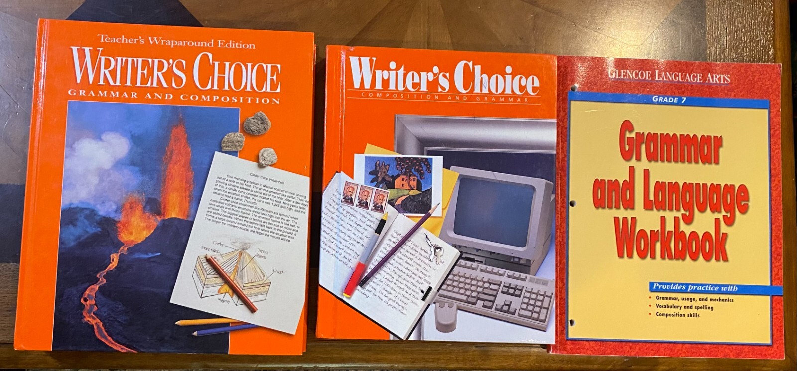 Writer’s Choice 7th Gr. Grammar and Comp. Teacher and Student Edition w/Workbook
