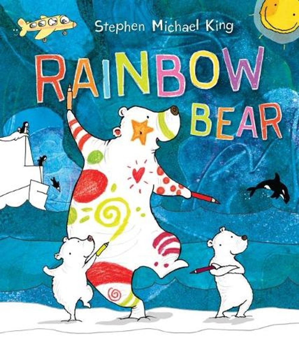 Rainbow Bear by Stephen Michael King (English) Hardcover Book
