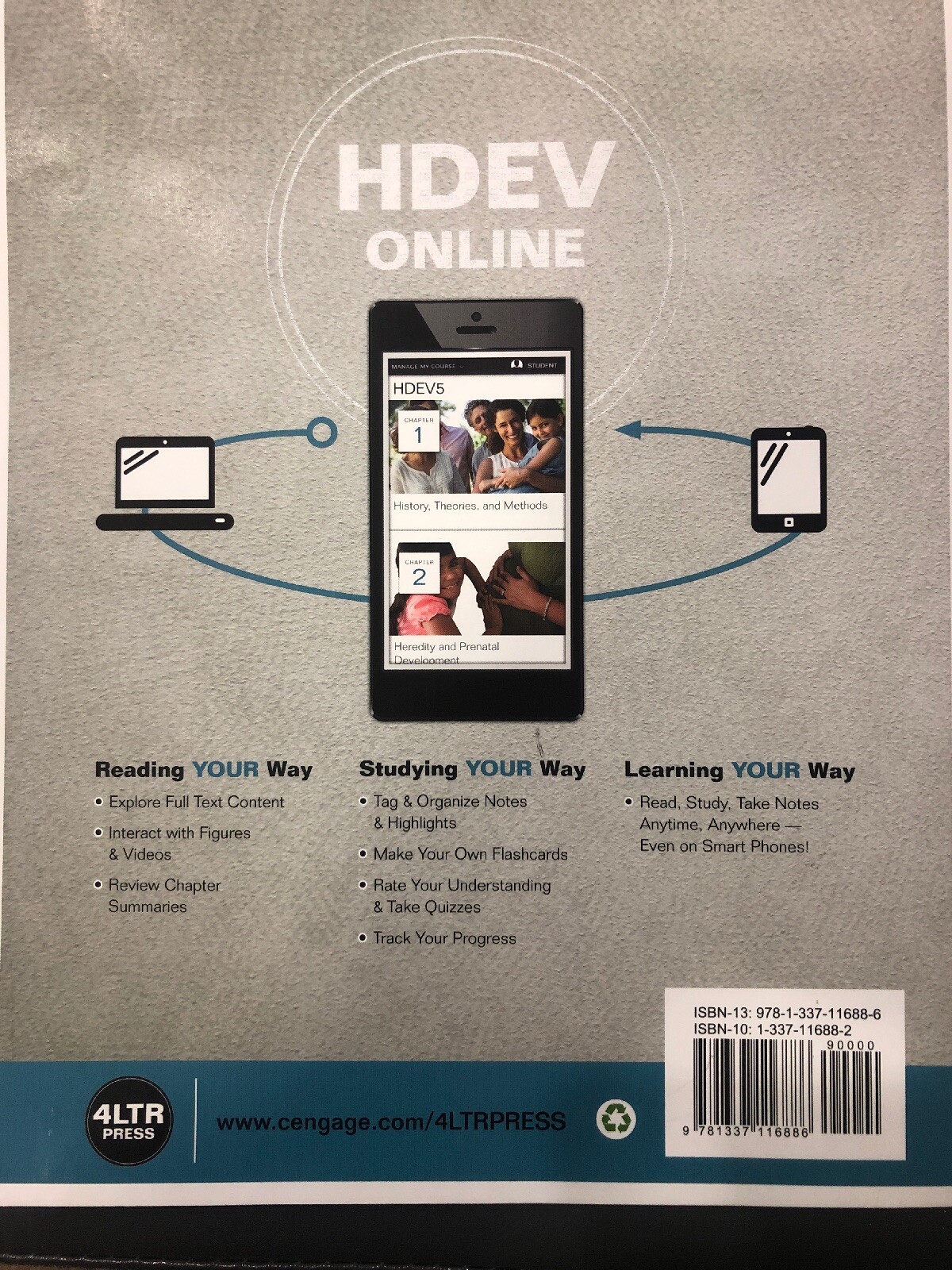HDEV5 Spencer A Rathus Human Lifespan Development Textbook w/ Online Resources