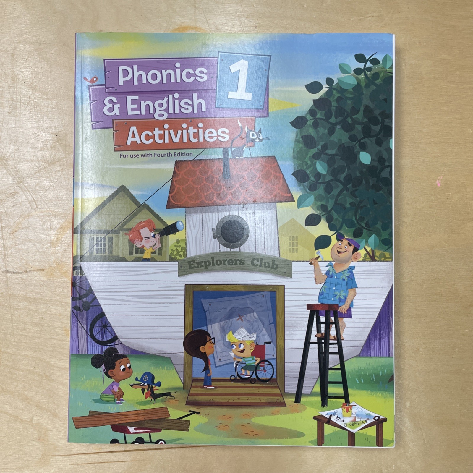 BJU Press Phonics and English 1 Activities Workbook Fourth Edition New