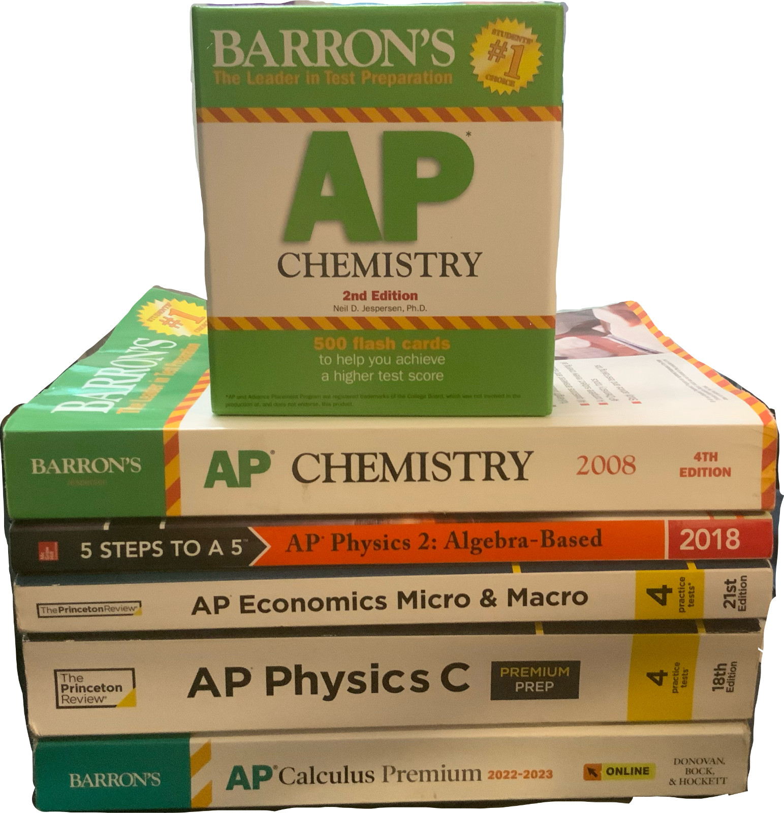 💰COMPLETE AP Study Bundle – Calc BC, Physics 1 & 2, Physics C, Chemistry, Econs
