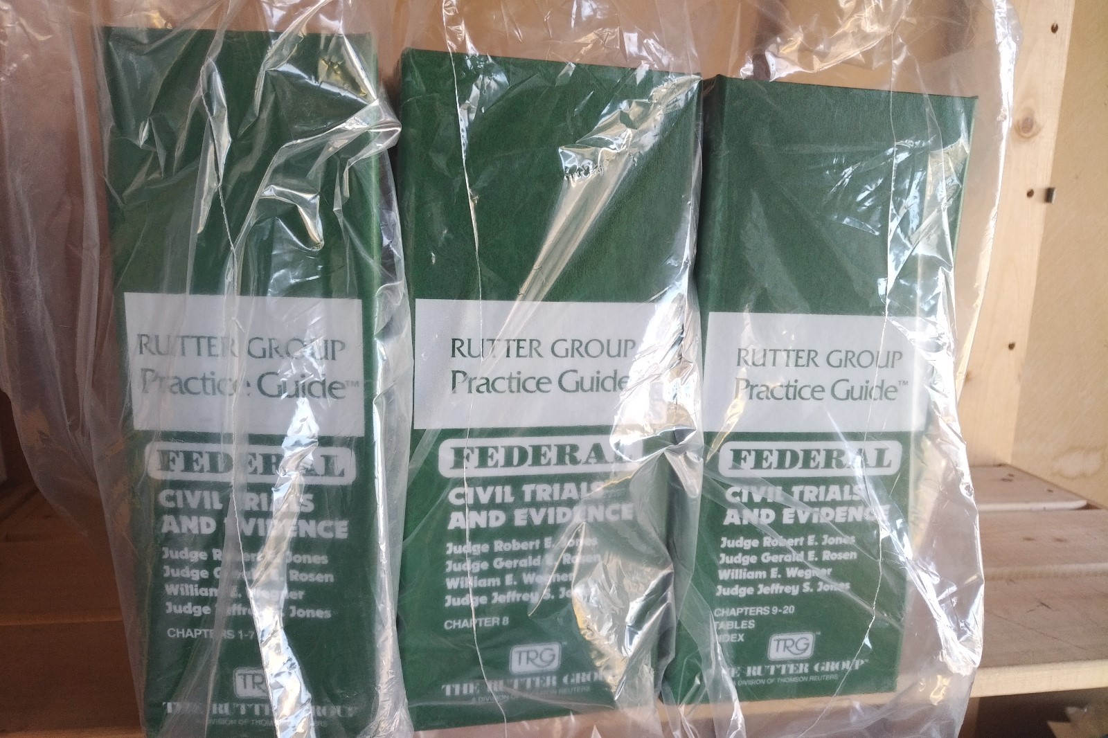 California Rutter Federal Civil Trials & Evidence 2023 Makeshift Binders Cards