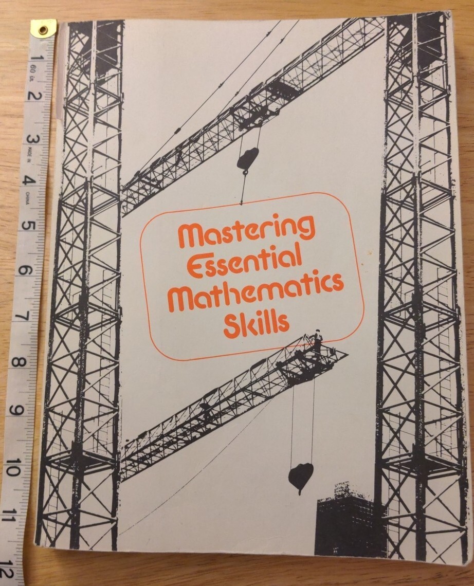 Mastering Essential Mathematics Skills by Itzkowitz Laidlaw Bro. Pub 1st Ed 1980