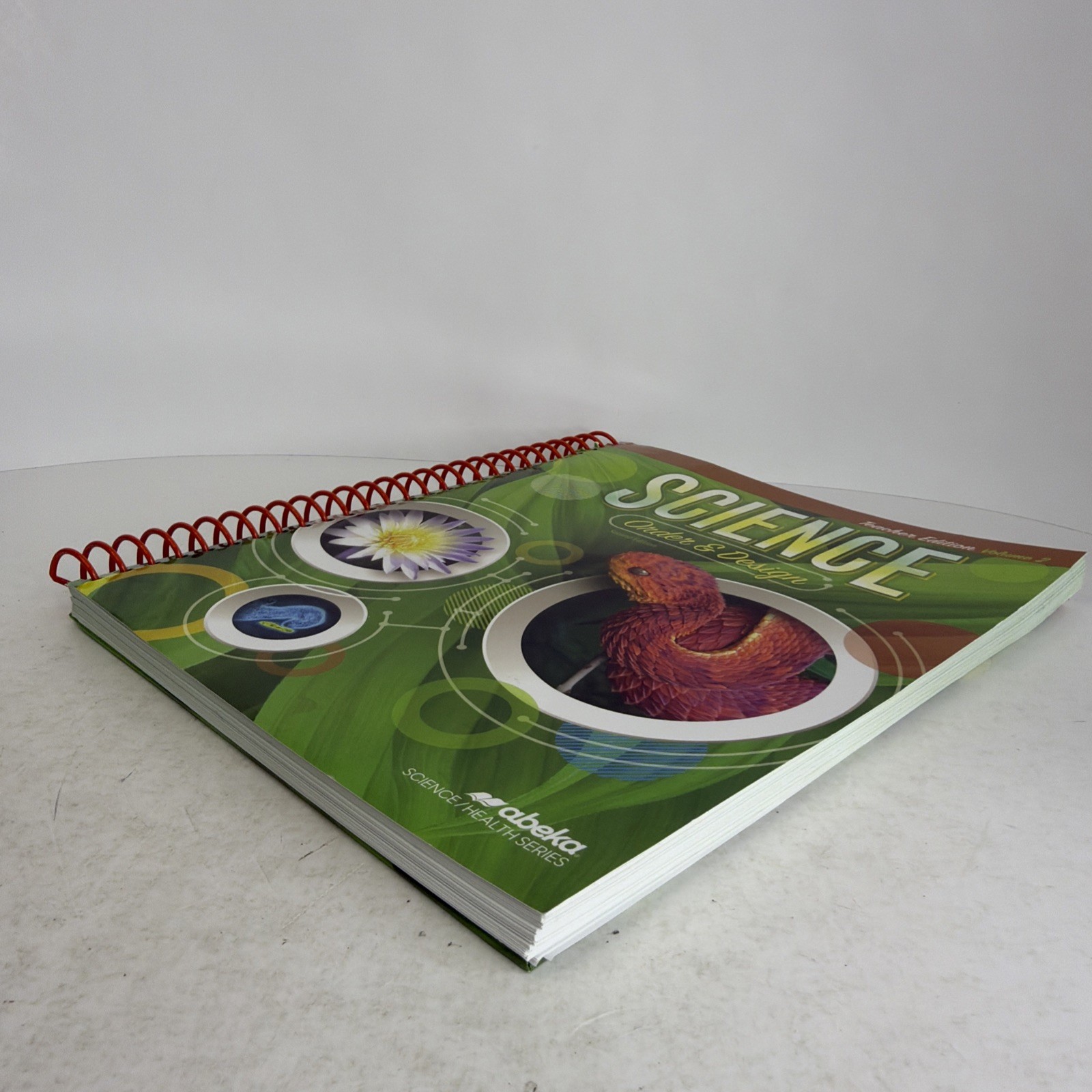 Abeka Science Order and Design Second Edition Teacher Edition Volumes 1 and 2