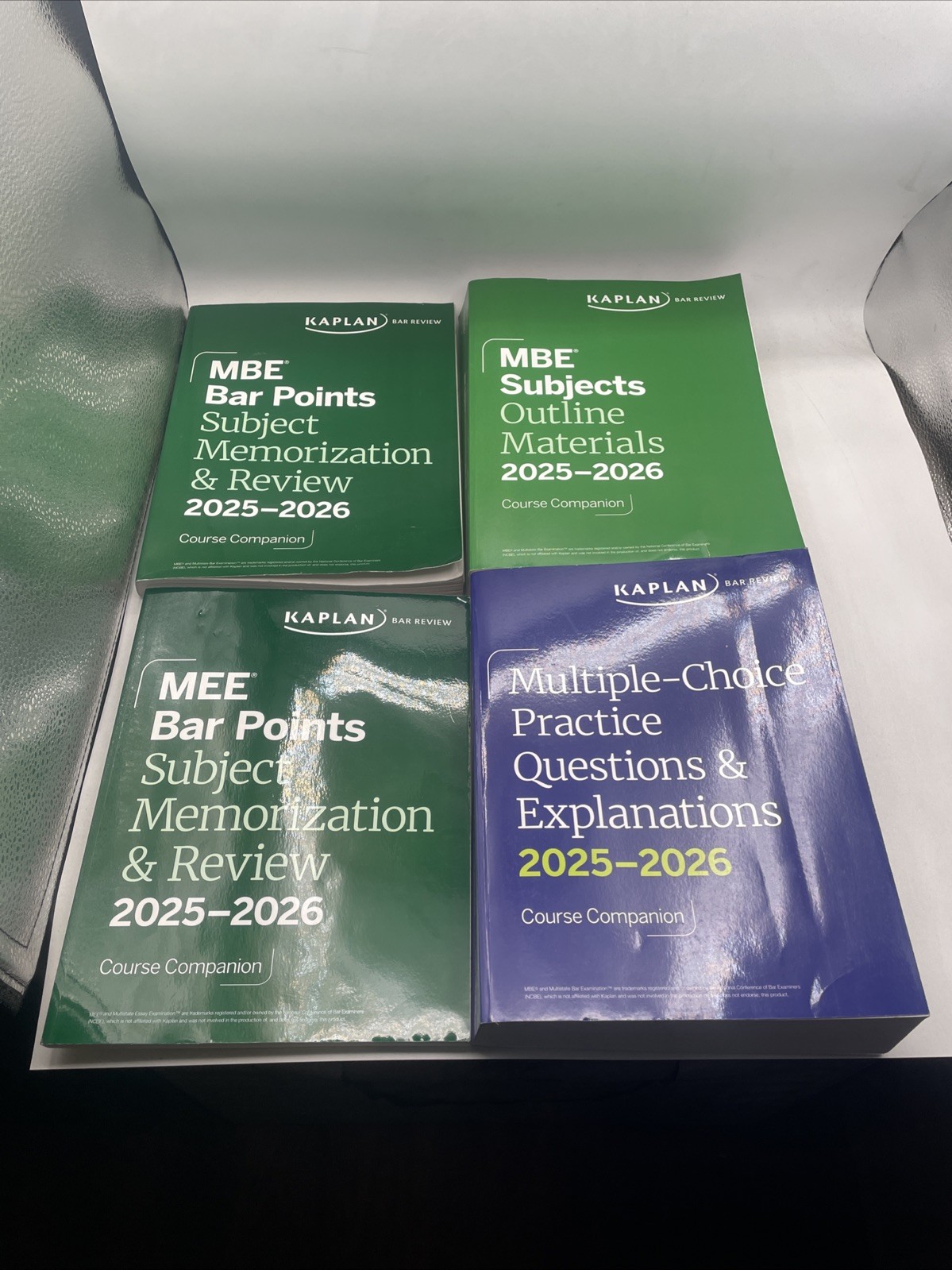 Kaplan Bar Review Kit | 2025-2026 MBE/MEE 4 Book Set