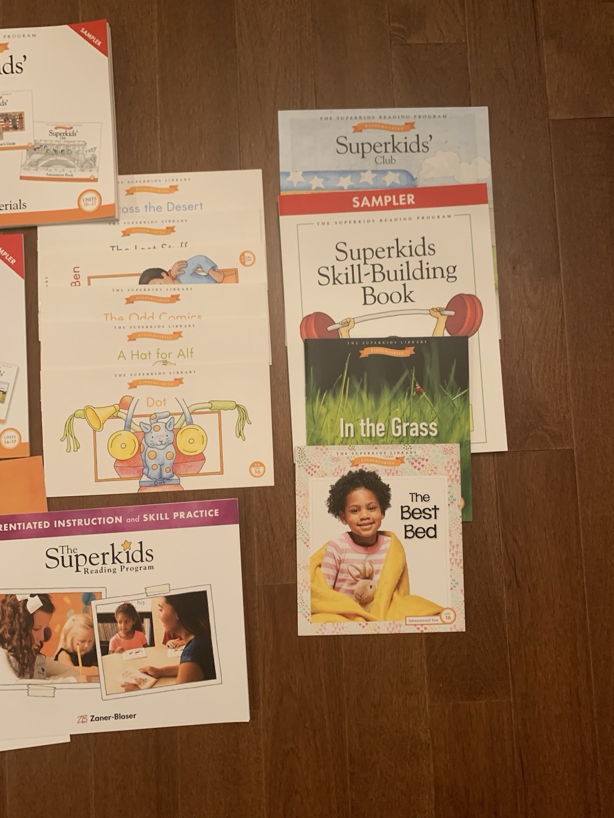Superkids Reading Program Kindergarten K Sample Kit Teacher Zander-Bloser