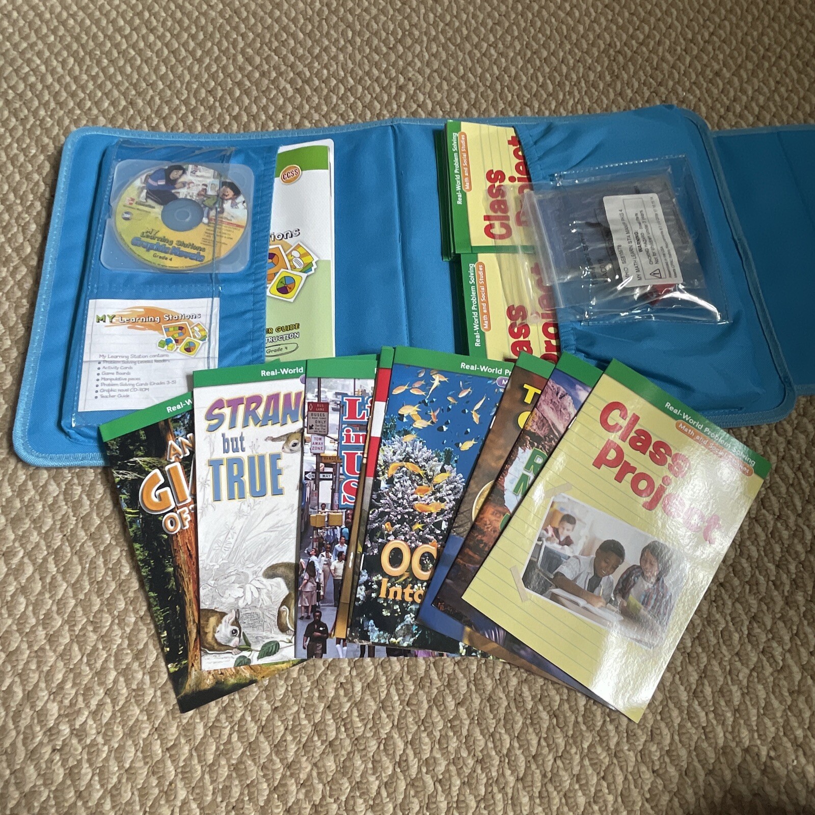 4th Grade – MY LEARNING STATIONS Differentiated Math Instruction Program (2013)