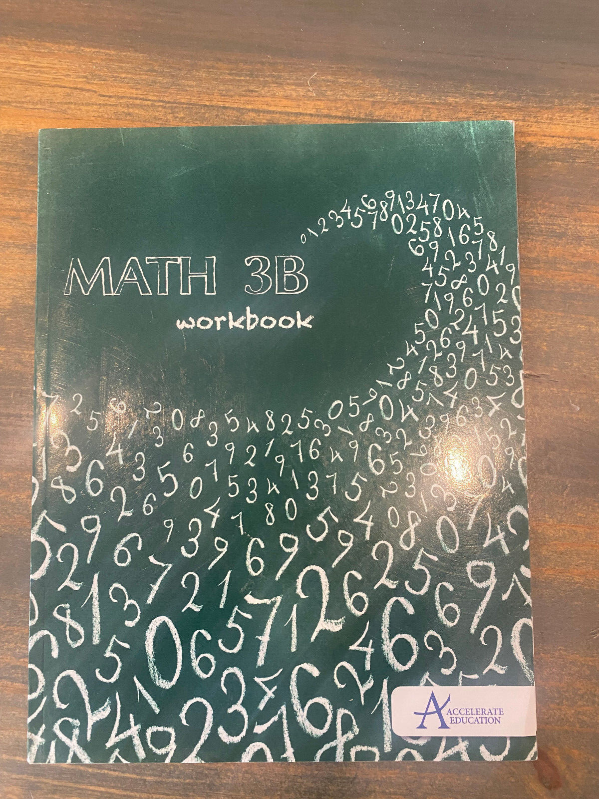 Accelerate Education Math 3B Workbook Clean pages No writing