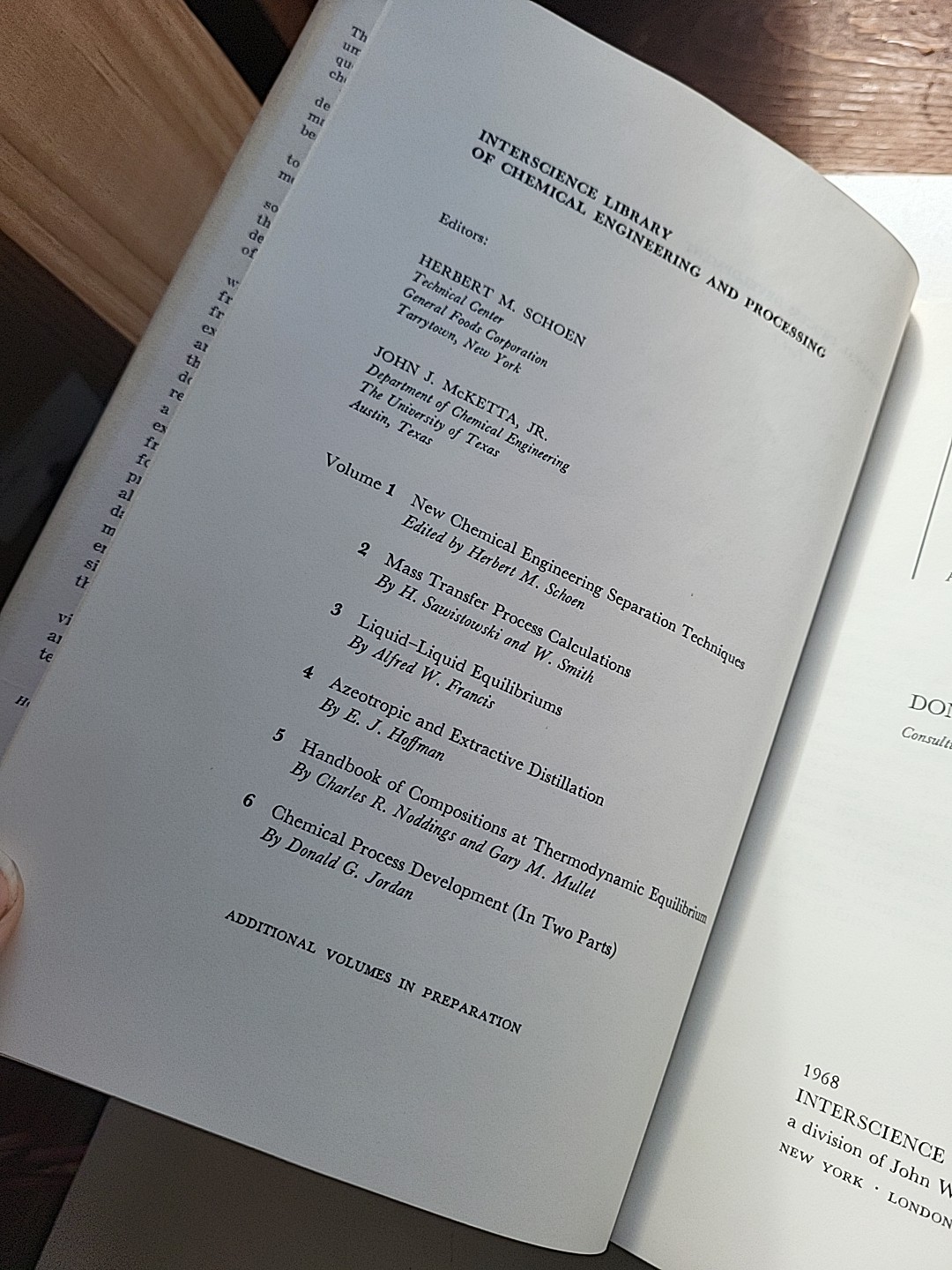 1968 Chemical Process Development Volumes 1 & 2 Hard Cover DJ FreeShipping