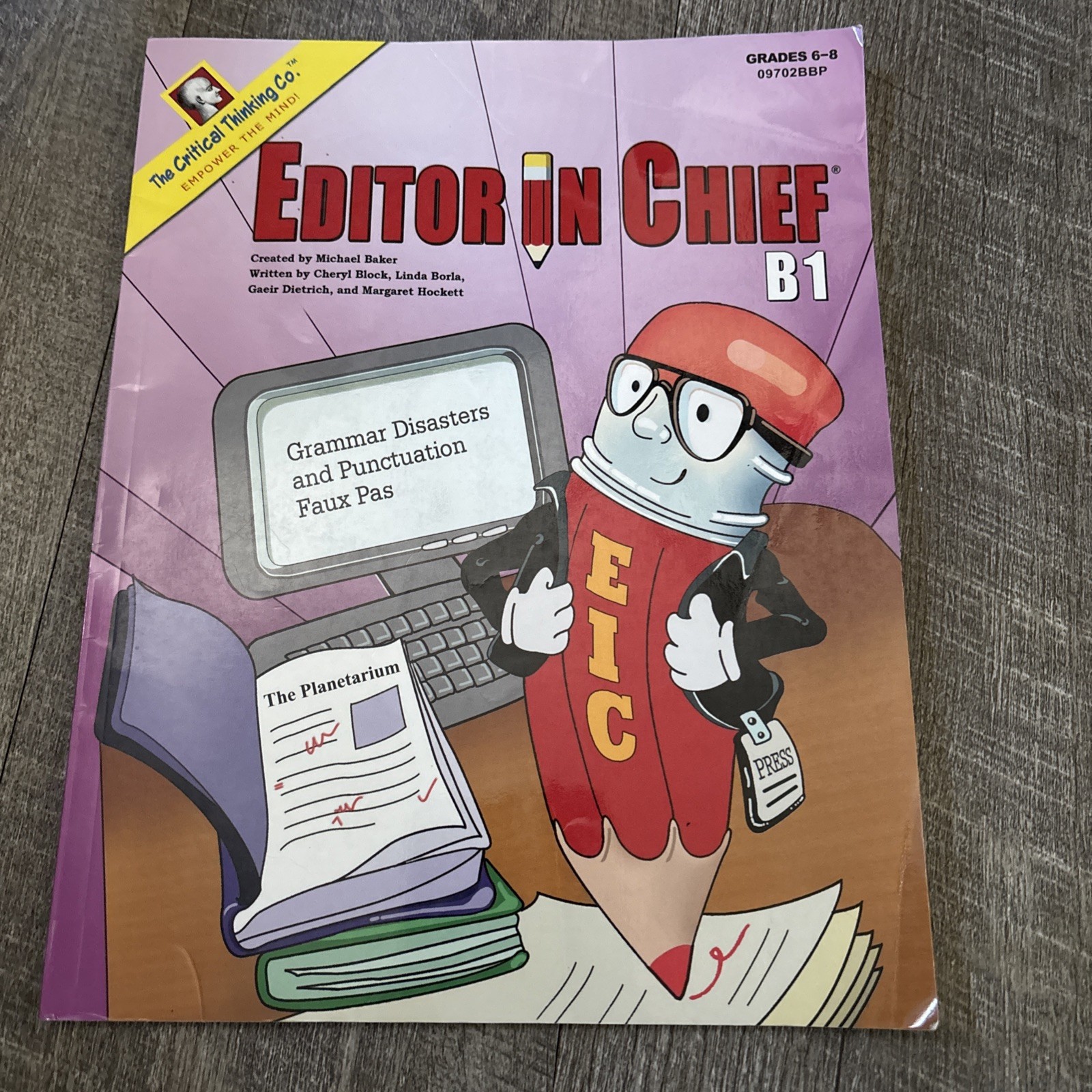 Editor in Chief B1 – Paperback By Cheryl Block – GOOD