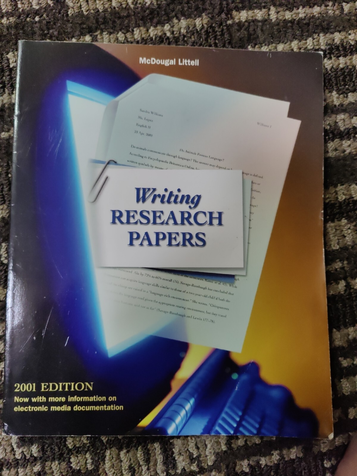Writing Research Papers by McDougal Littell