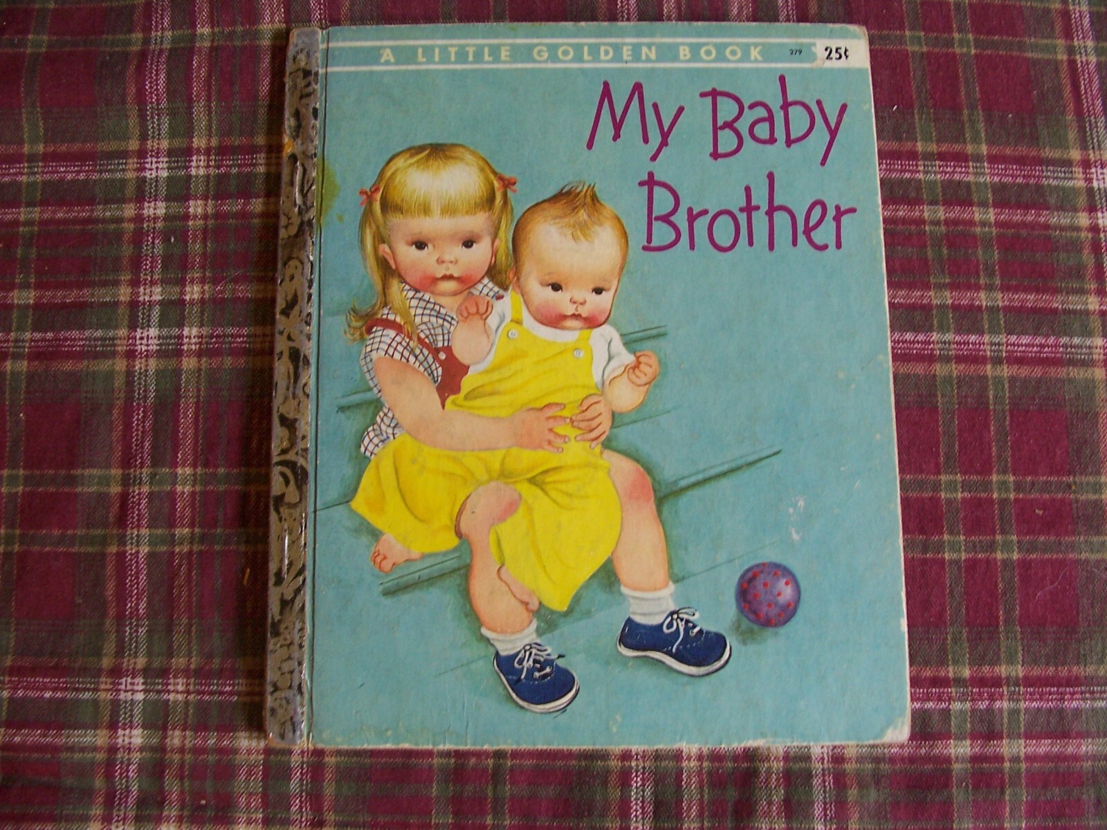 LITTLE GOLDEN BOOK MY BABY BROTHER 1956 1ST A EDITION 279