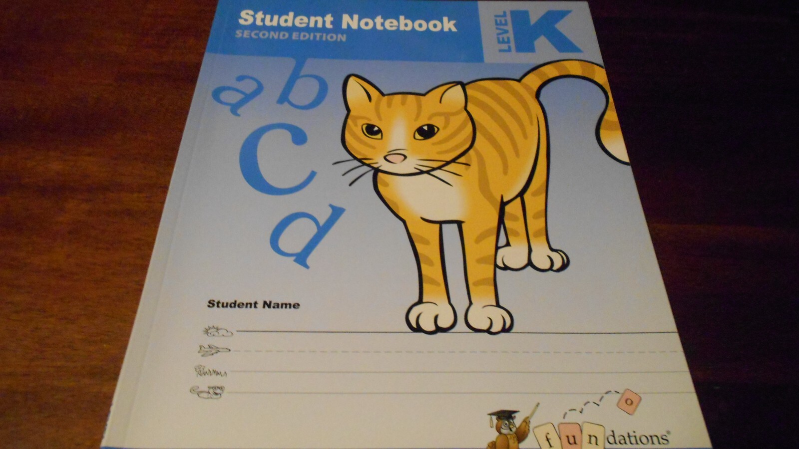Student Notebook Level K «Fun dations» LIKE New