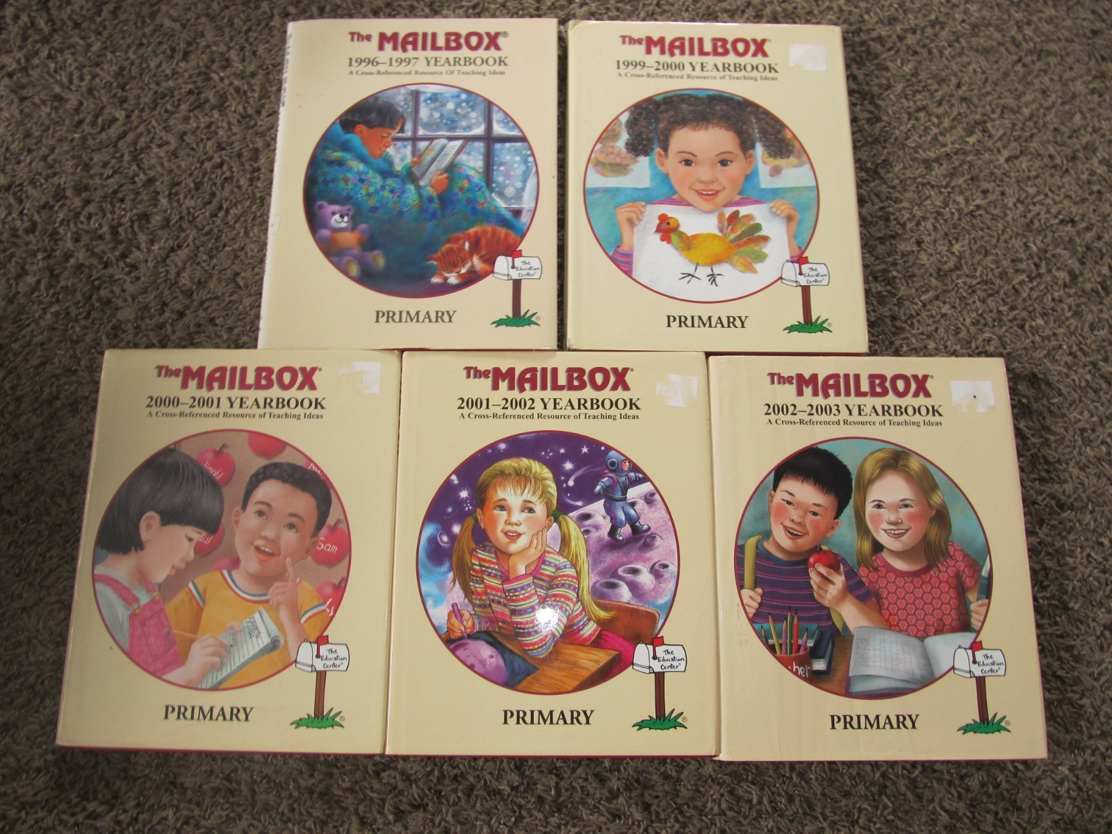 THE MAILBOX PRIMARY 5 Yearbook Teaching Ideas 1996-2003 Education Center HC DJ