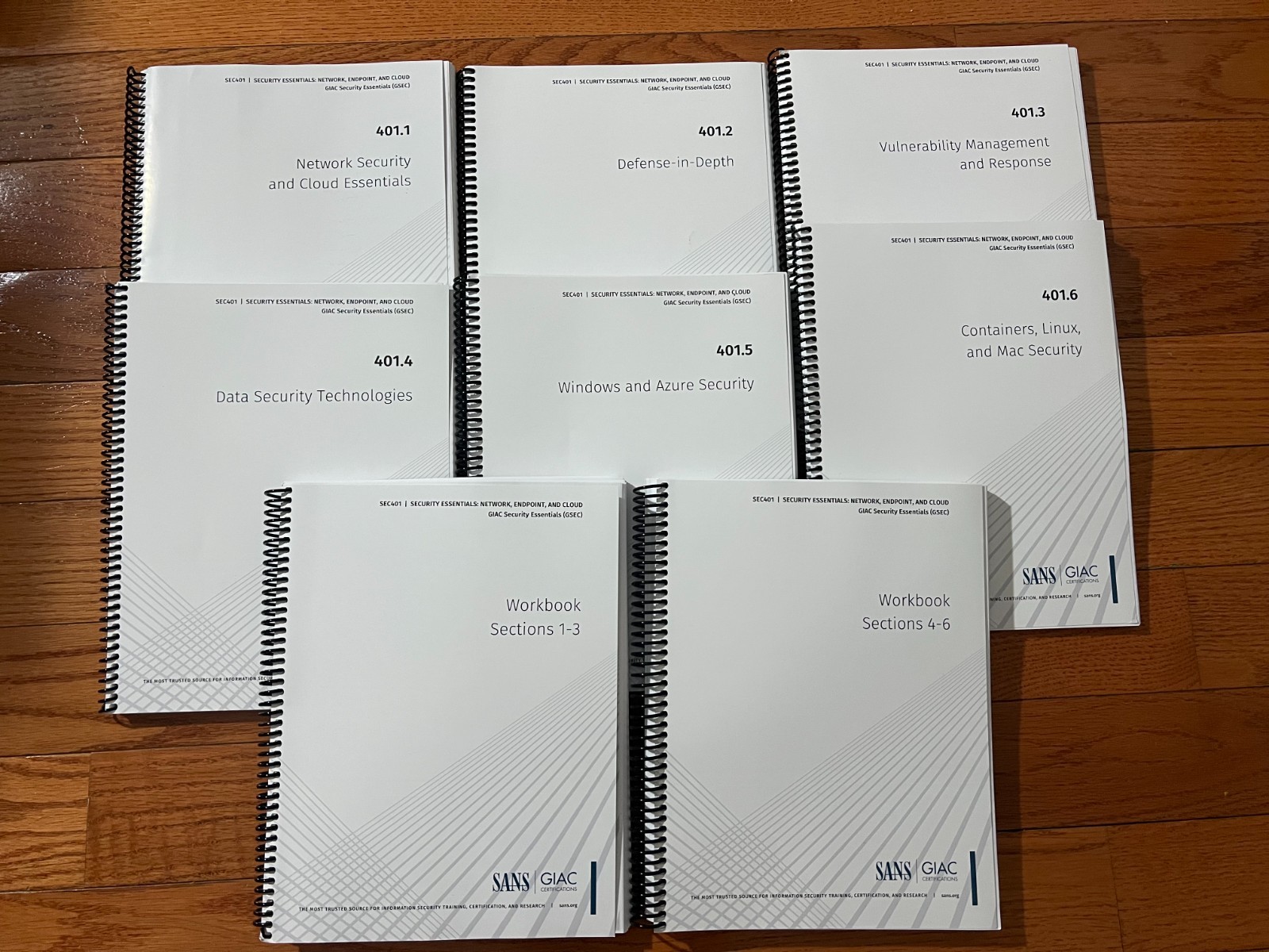 SANS SEC401 2024 GIAC Security Essentials – Network, Endpoint, & Cloud with USB