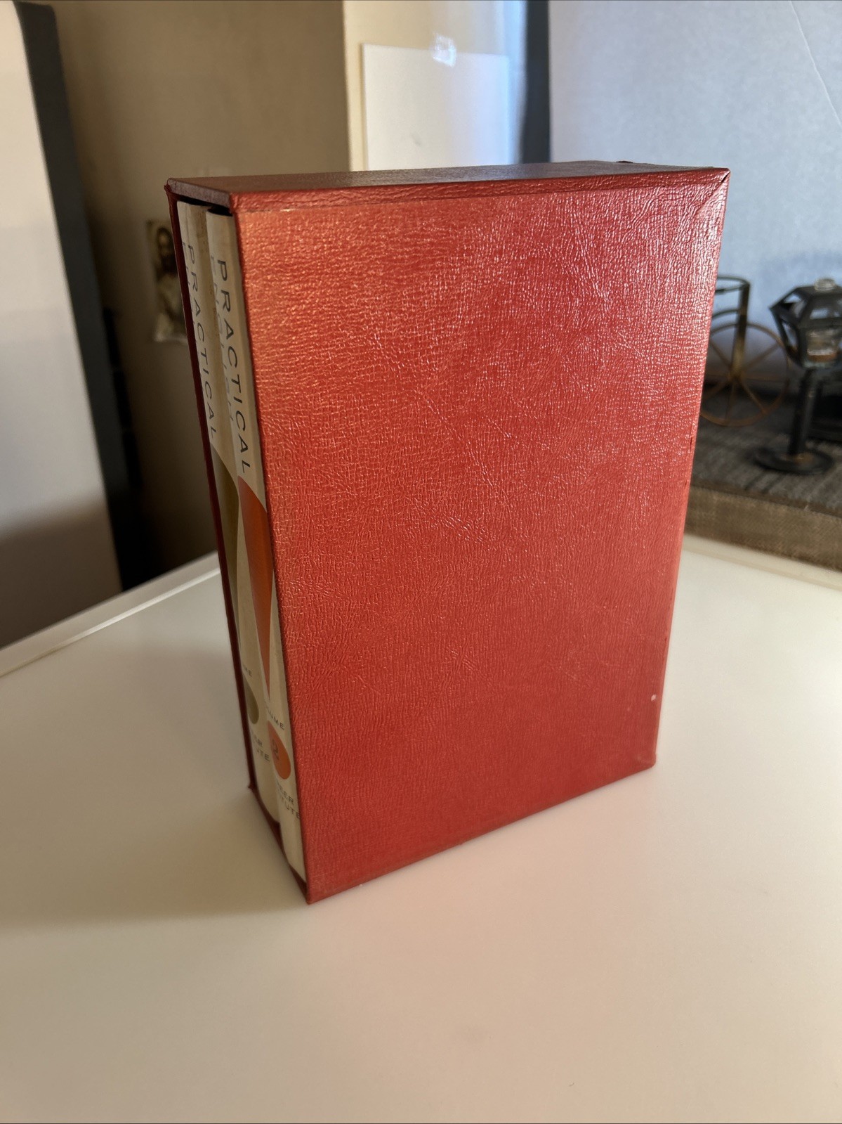 VTG Practical English Program Book Vol. 1 & 2 Set Career Institute 1968 abn