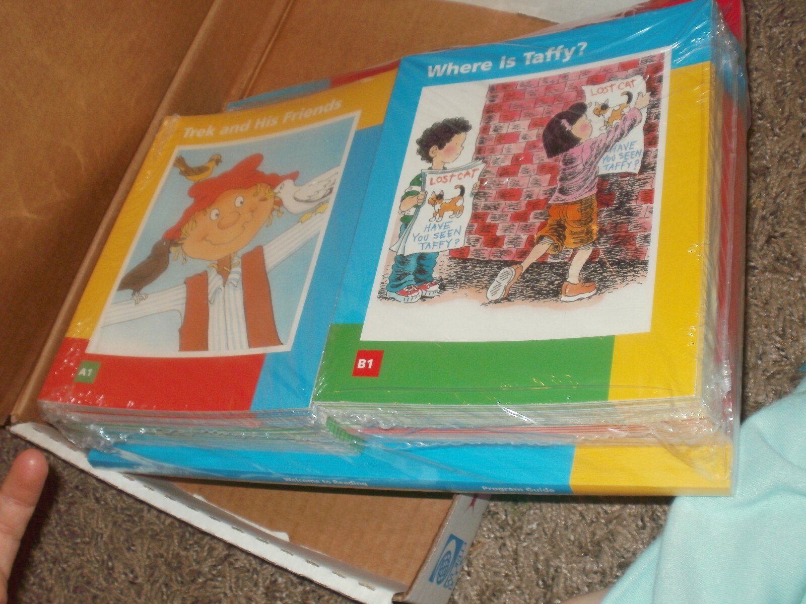 World Book WELCOME TO READING A B C D 48 Readers and Program Guide NEW Set $199