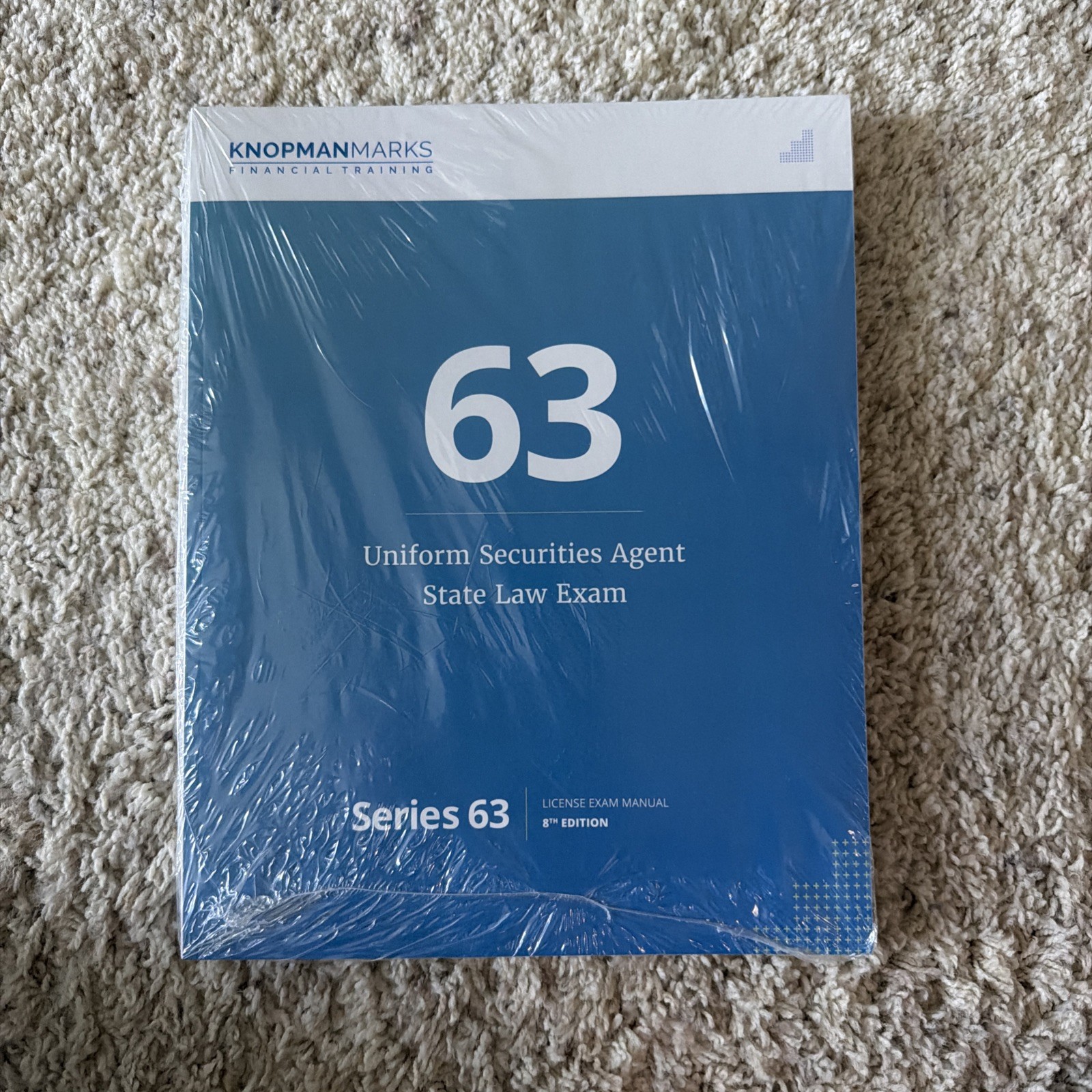 KnopmanMarks Series 63 Securities License Exam Manual, 8th Edition