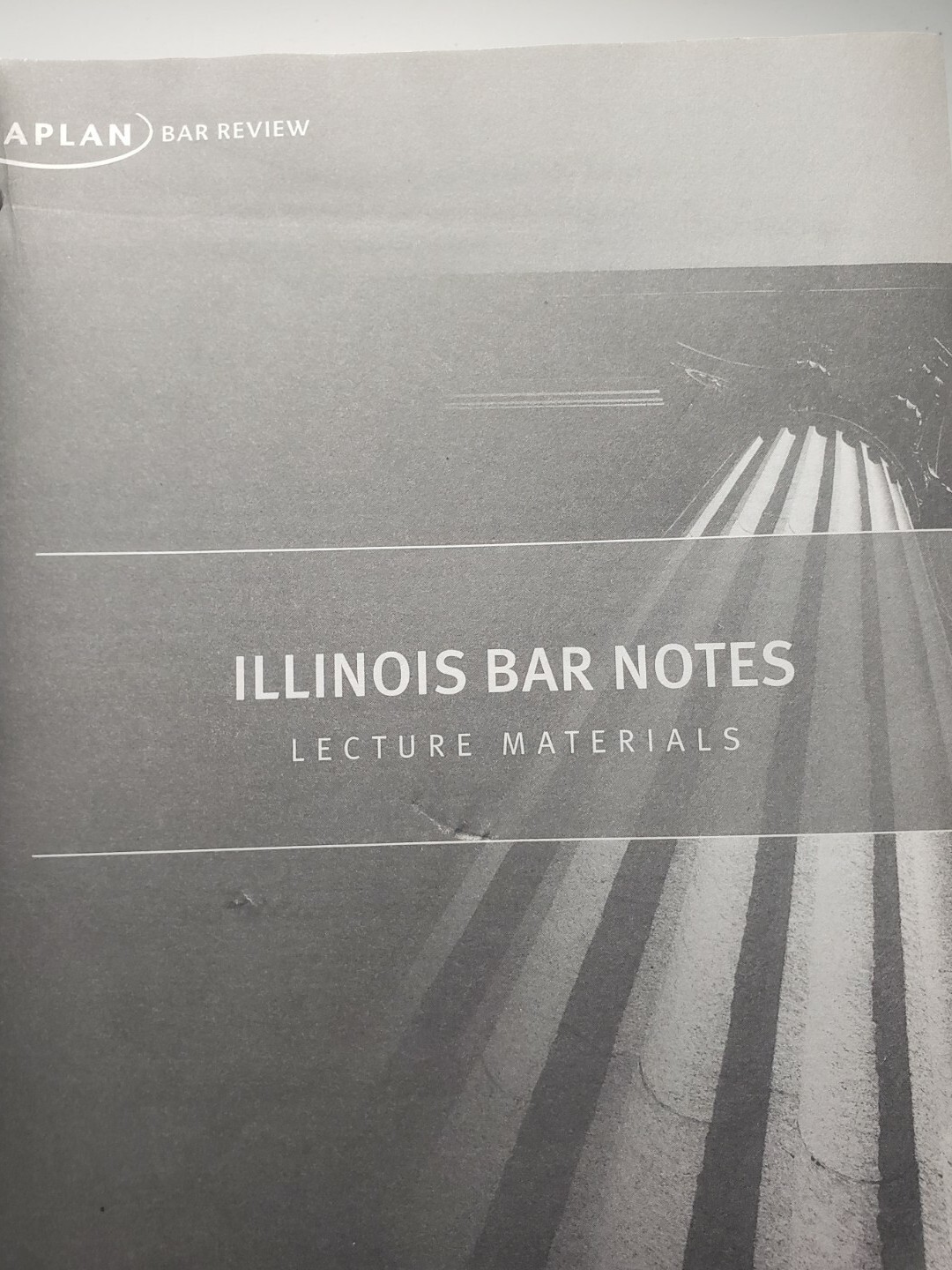 Kaplan Illinois Bar Notes Lecture Materials