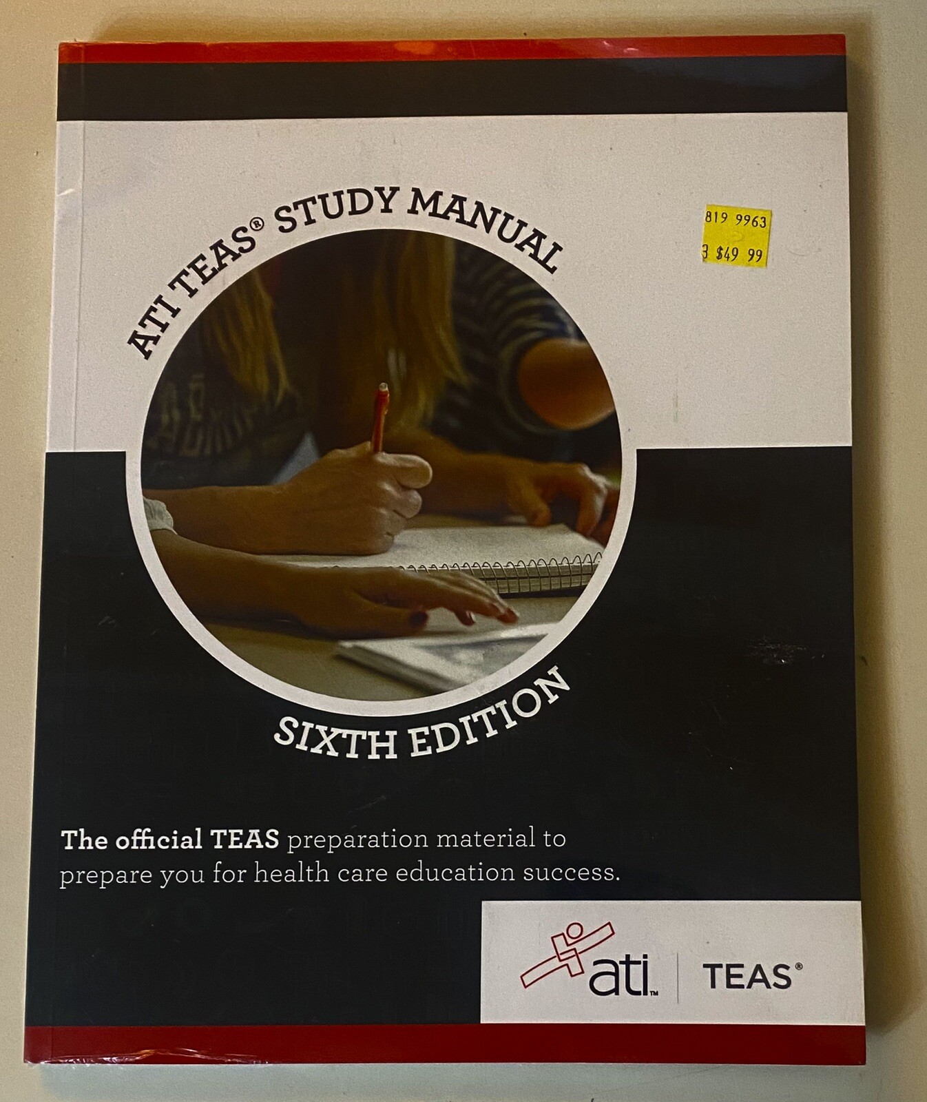 ATI TEAS Study Manual Sixth Edition 6th 2016 – NEW SEALED