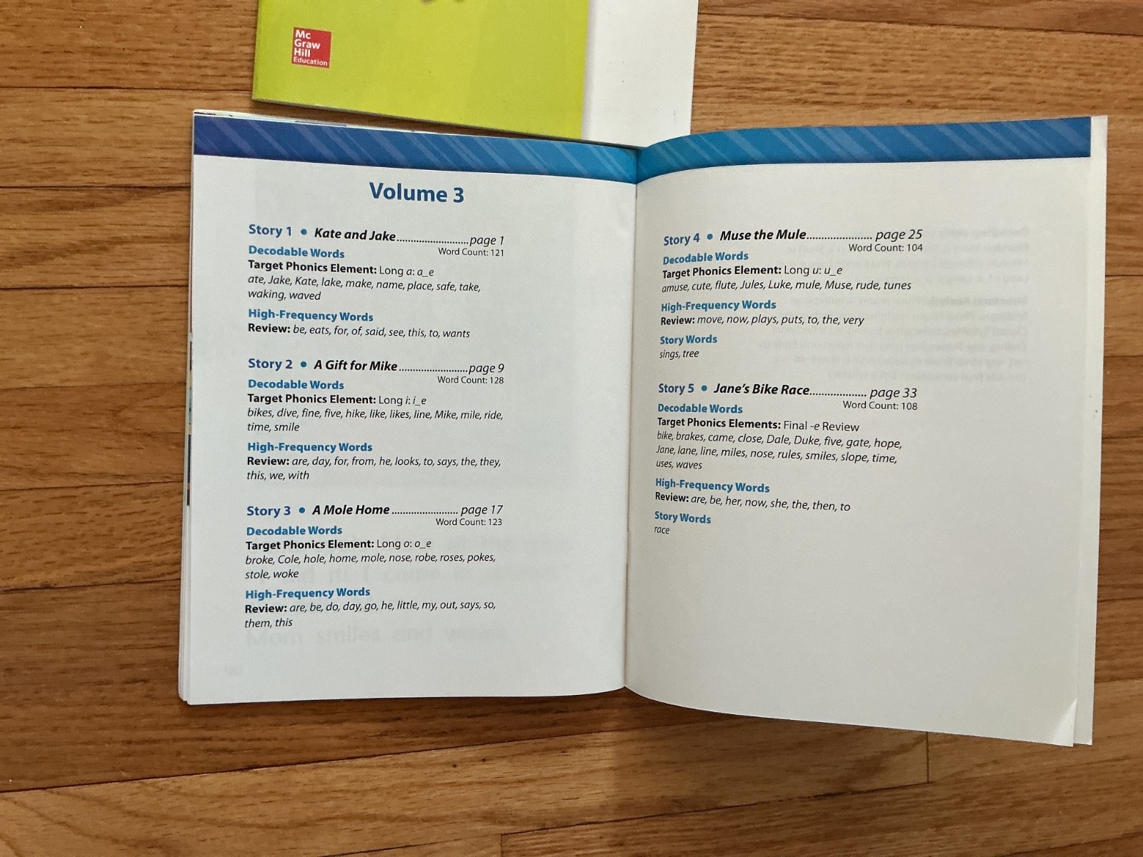 McGraw Hill Wonders Decodable Readers Set 1-3