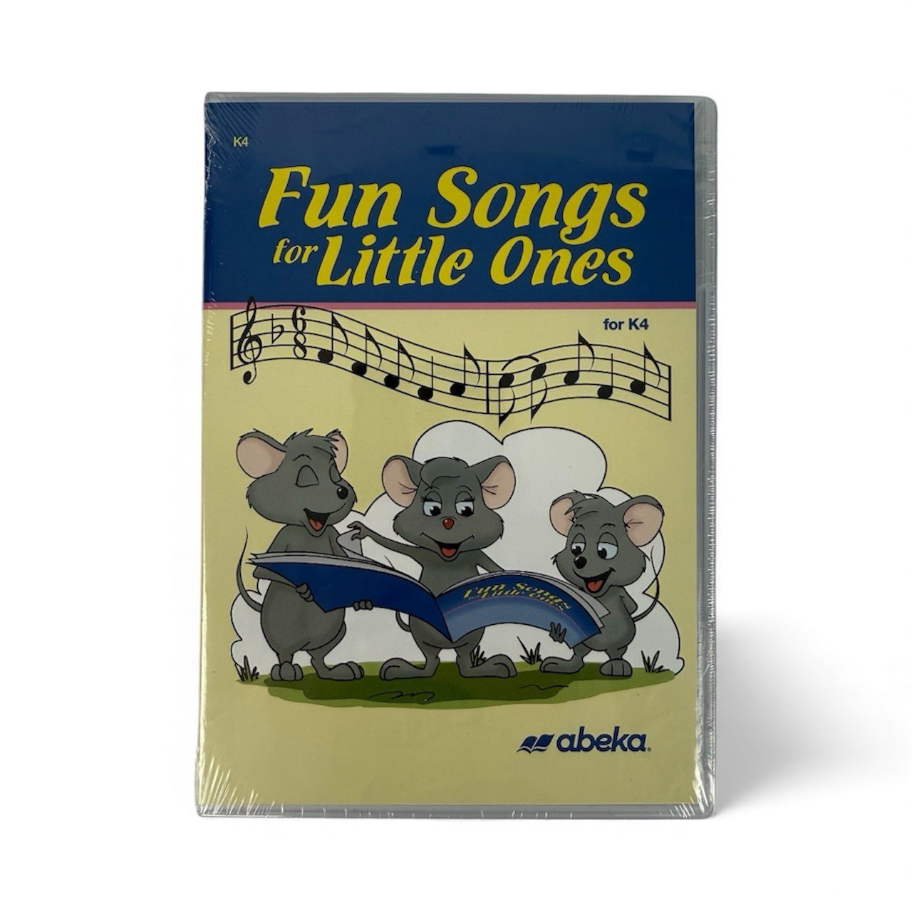 Abeka Preschool-K4 Fun Songs For Little Ones Song Audio CD New Sealed