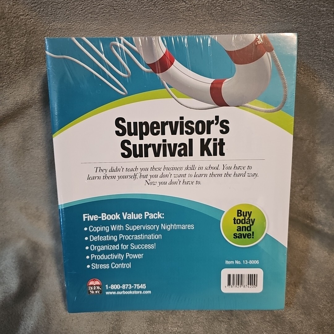 Supervisor’s Survival Kit 5 book set Paperback New