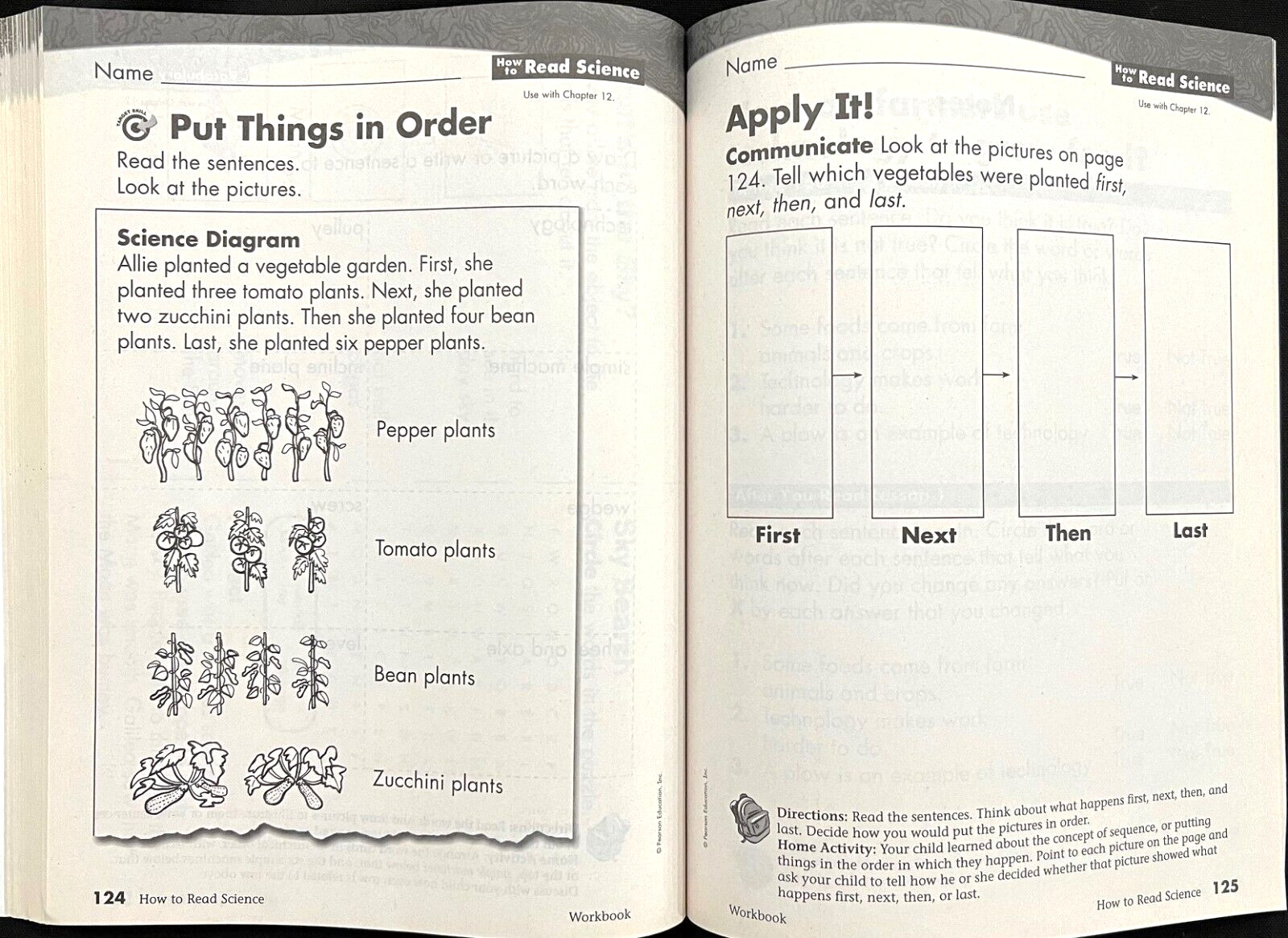 1st Grade – SCIENCE – WORKBOOK – STUDENT EDITION (2006, Scott Foresman)