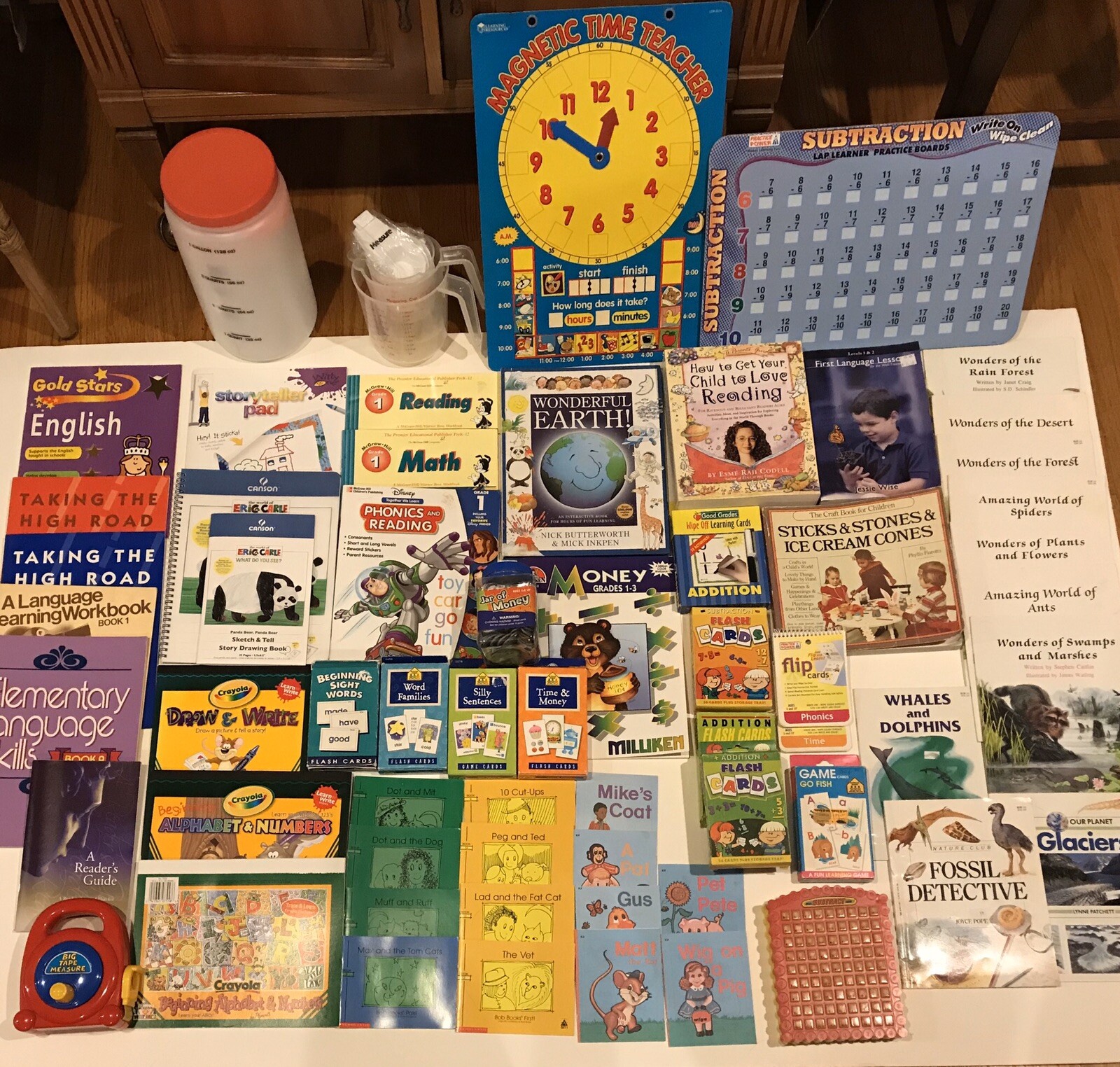 Multi-Year K-3 Homeschool Curriculum-Phonics, Grammar, Math, Reading, Science+++