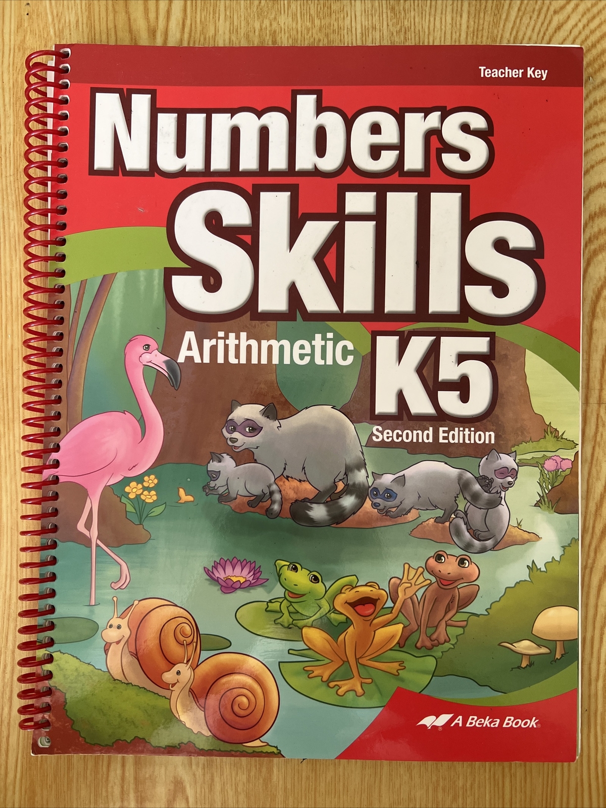 Abeka K5 Numbers Skills Arithmetic Teacher Key 2nd Edition
