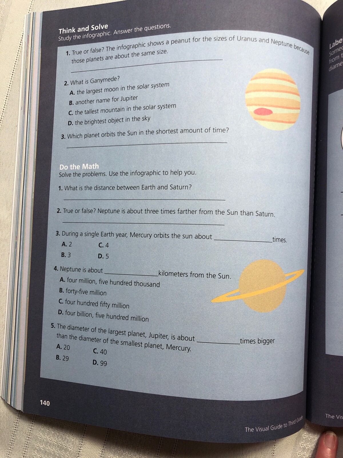 3rd Grade Workbook: The Visual Guide to Third Grade (Paperback)