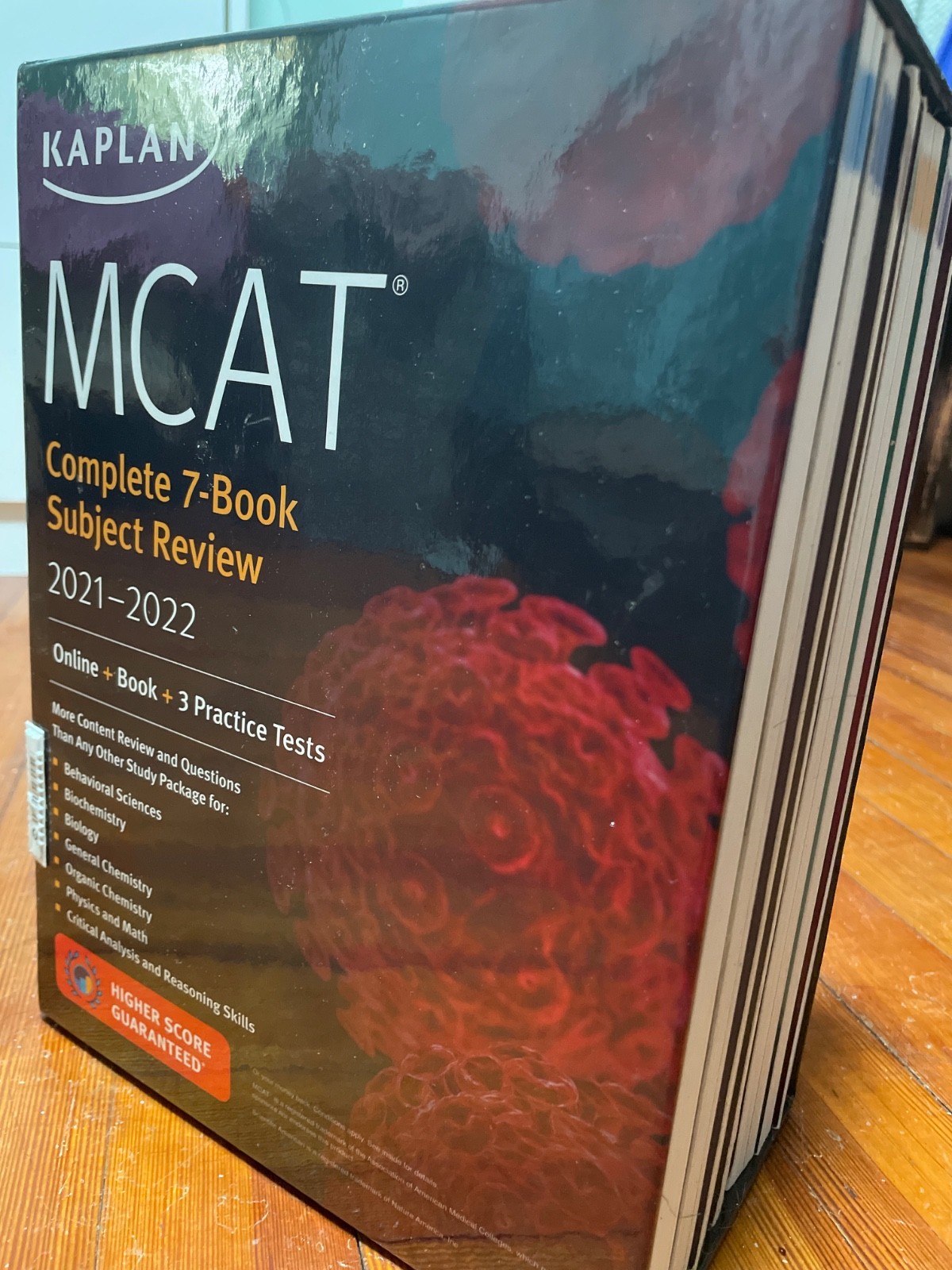 Kaplan MCAT Complete 7-Book Subject Review 2021-2022- Fast Shipping