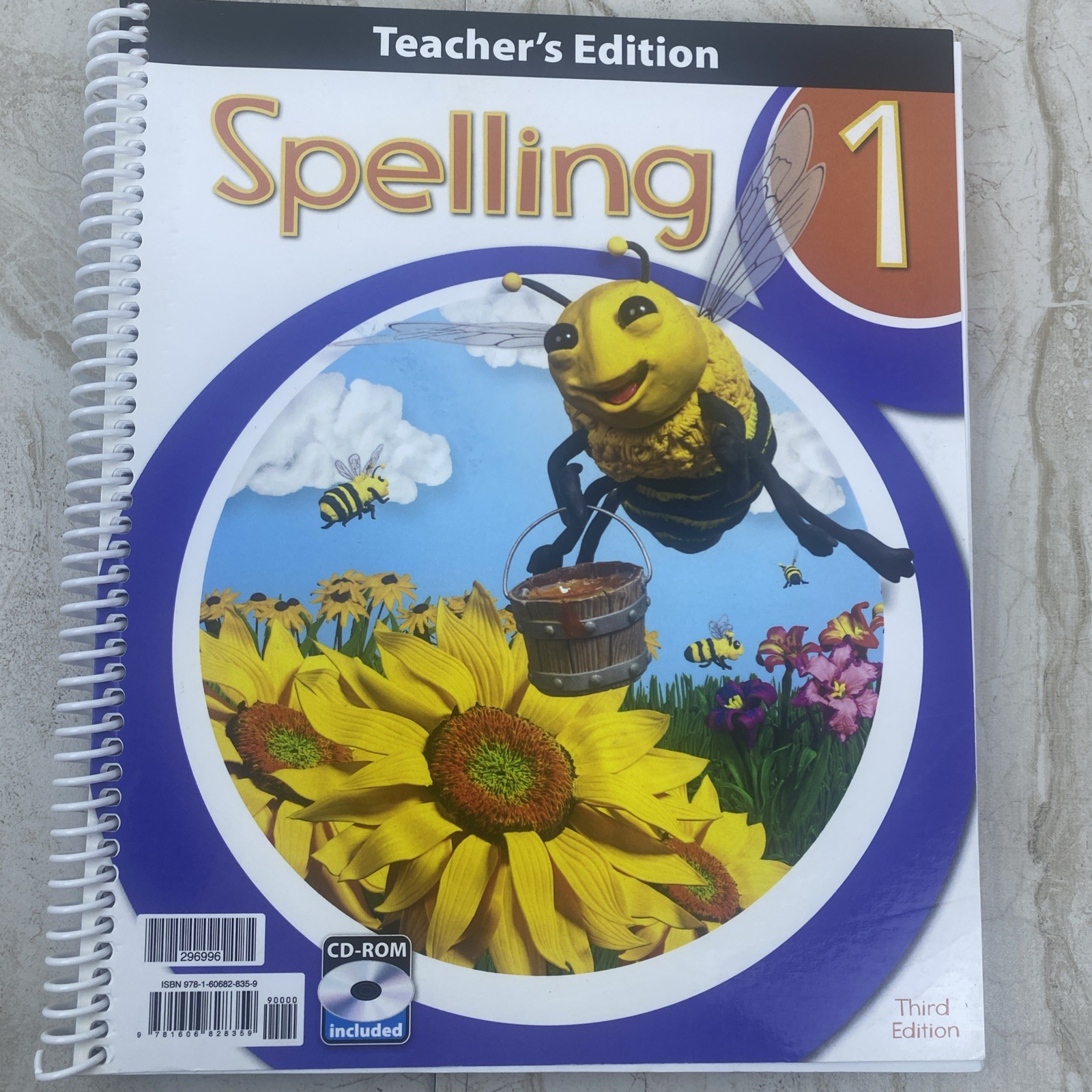 BJU Press Spelling Third Edition Grade 1 Teacher’s Edition with CD