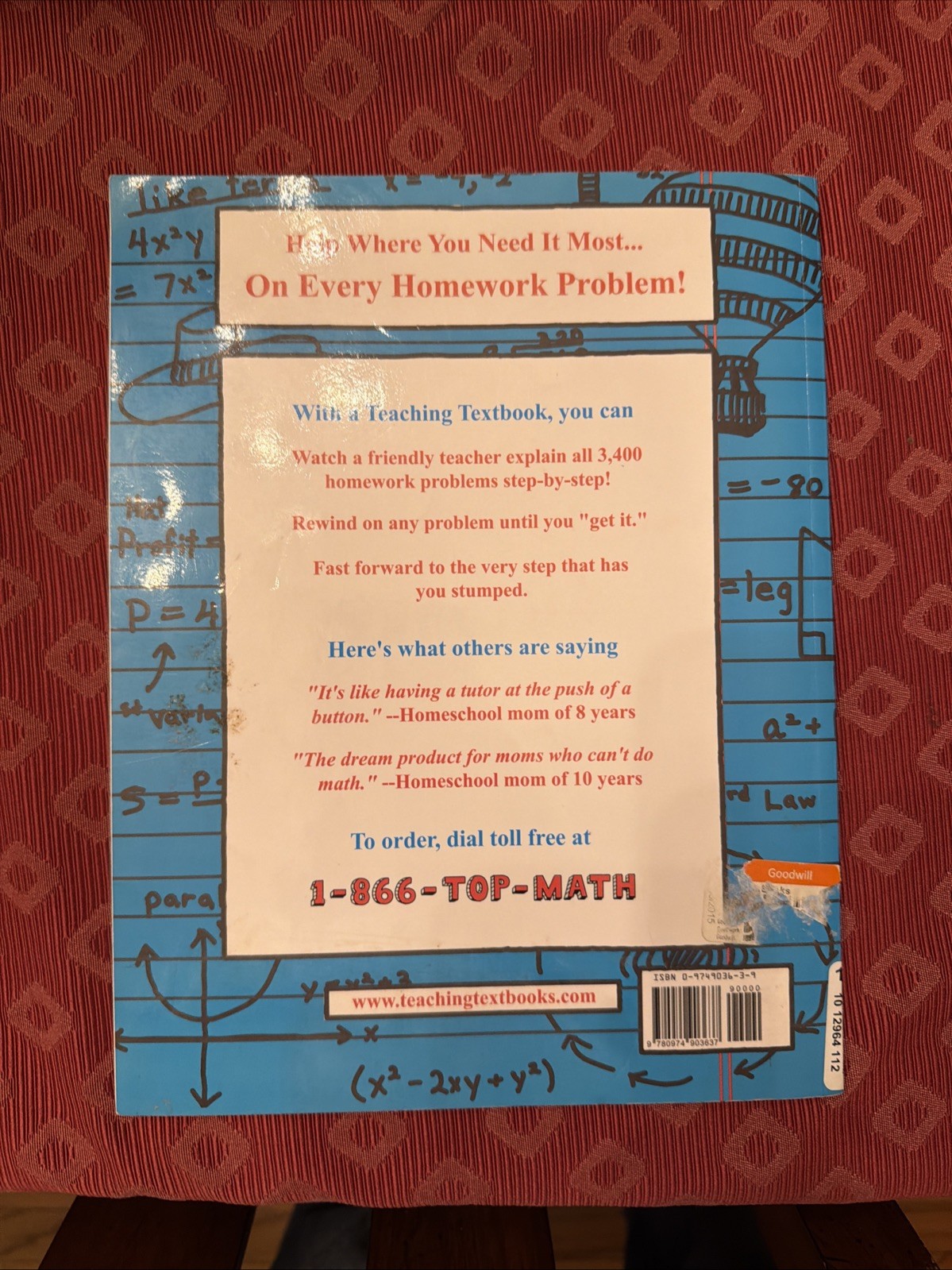 Algebra 1: Teaching Textbooks Answer Key And Test Bank