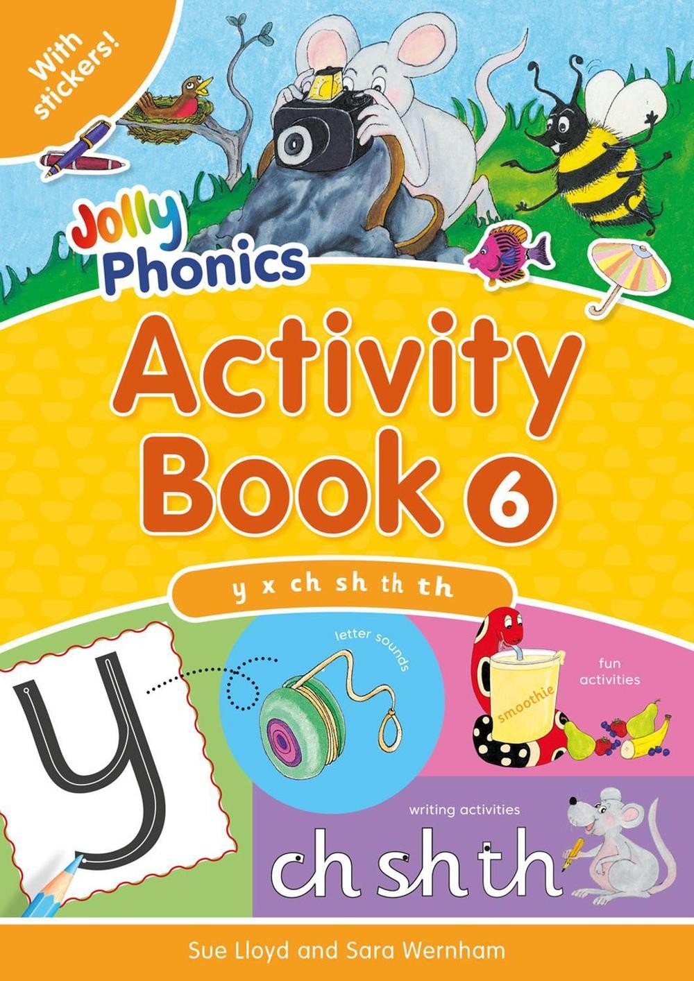 Jolly Phonics Activity Book 6: In Precursive Letters (British English edition) b