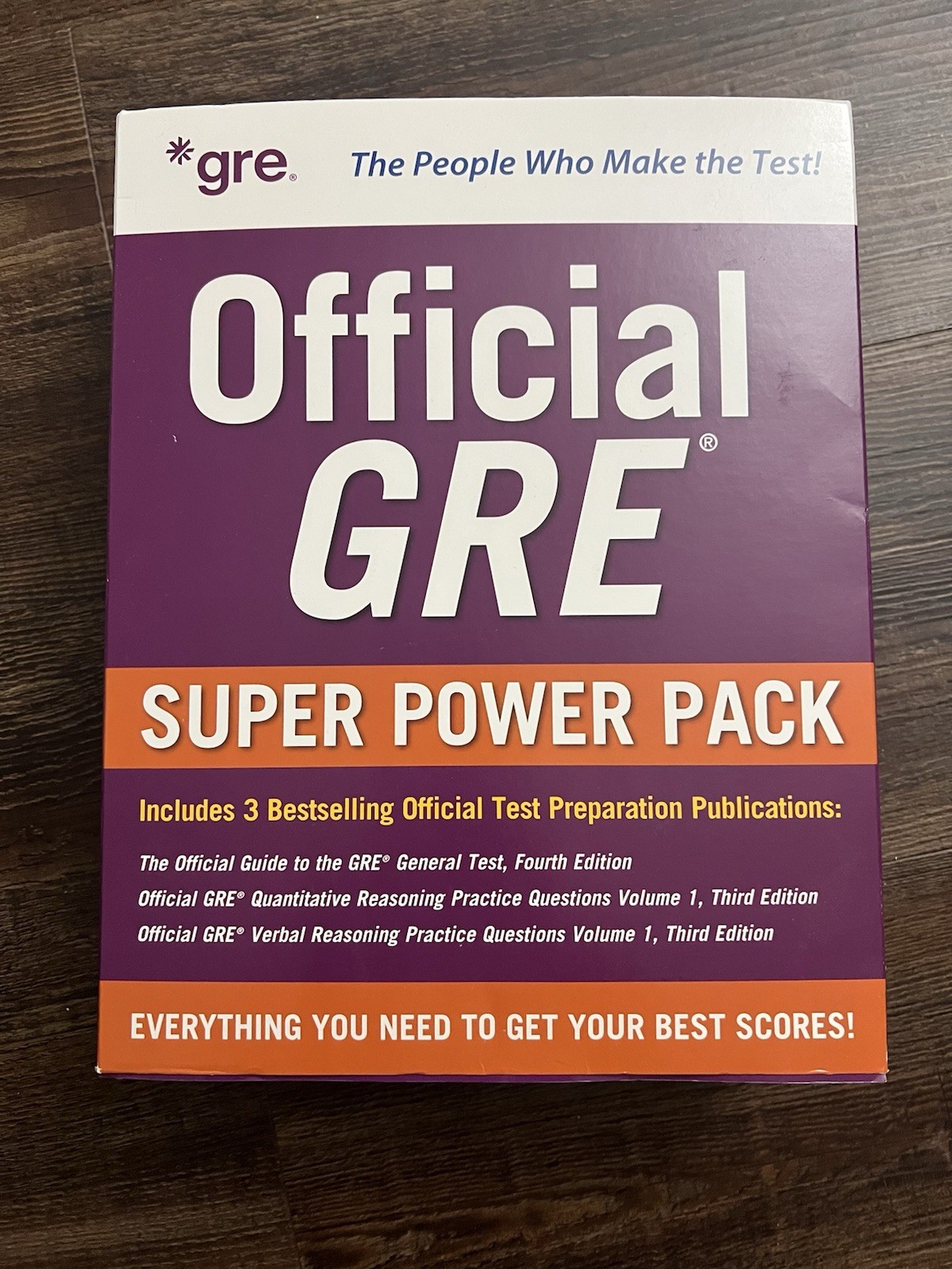 Official GRE Super Power Pack 2nd Edition 3 Book Set 3rd Edition General Test